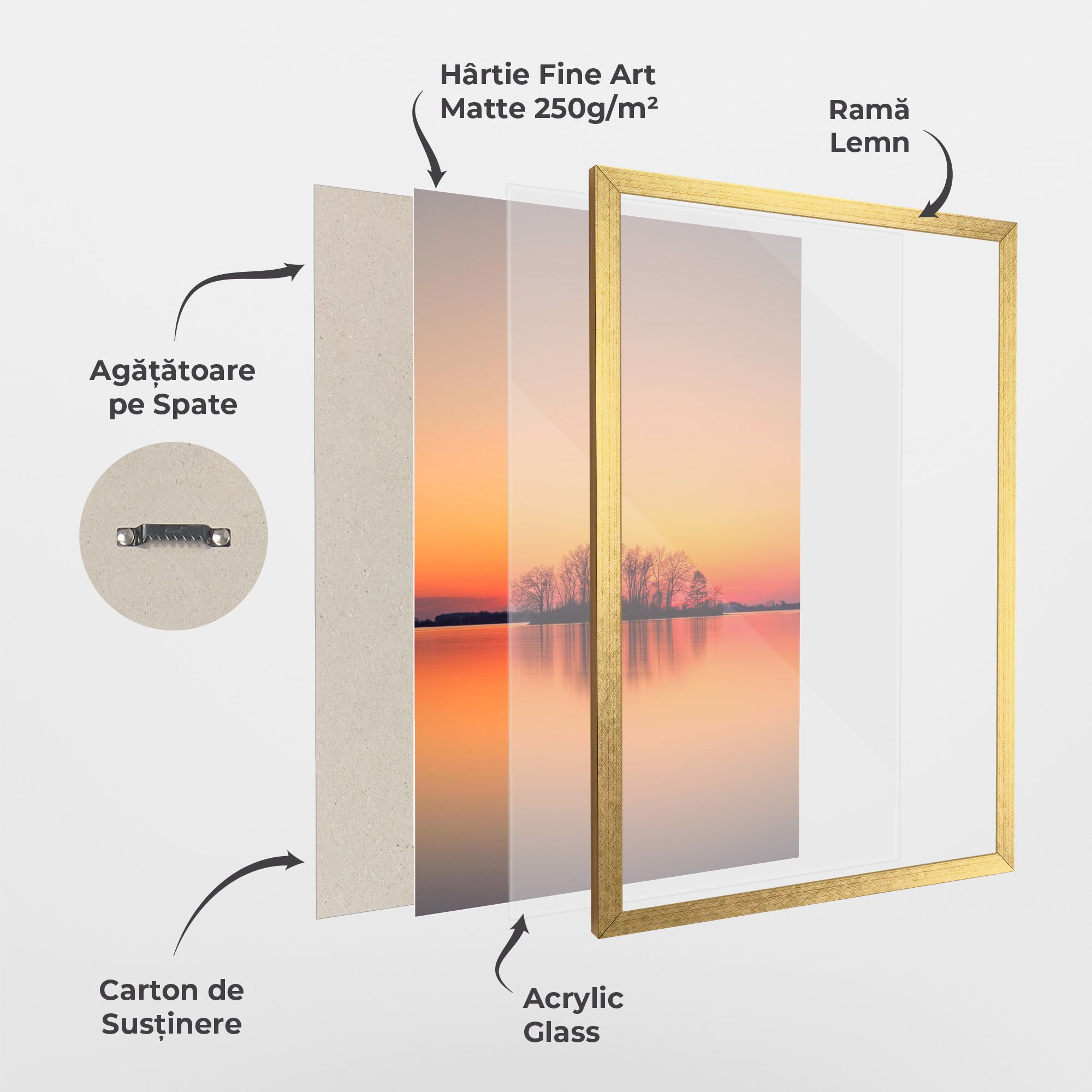 Tree Sunset Lake mockup 1