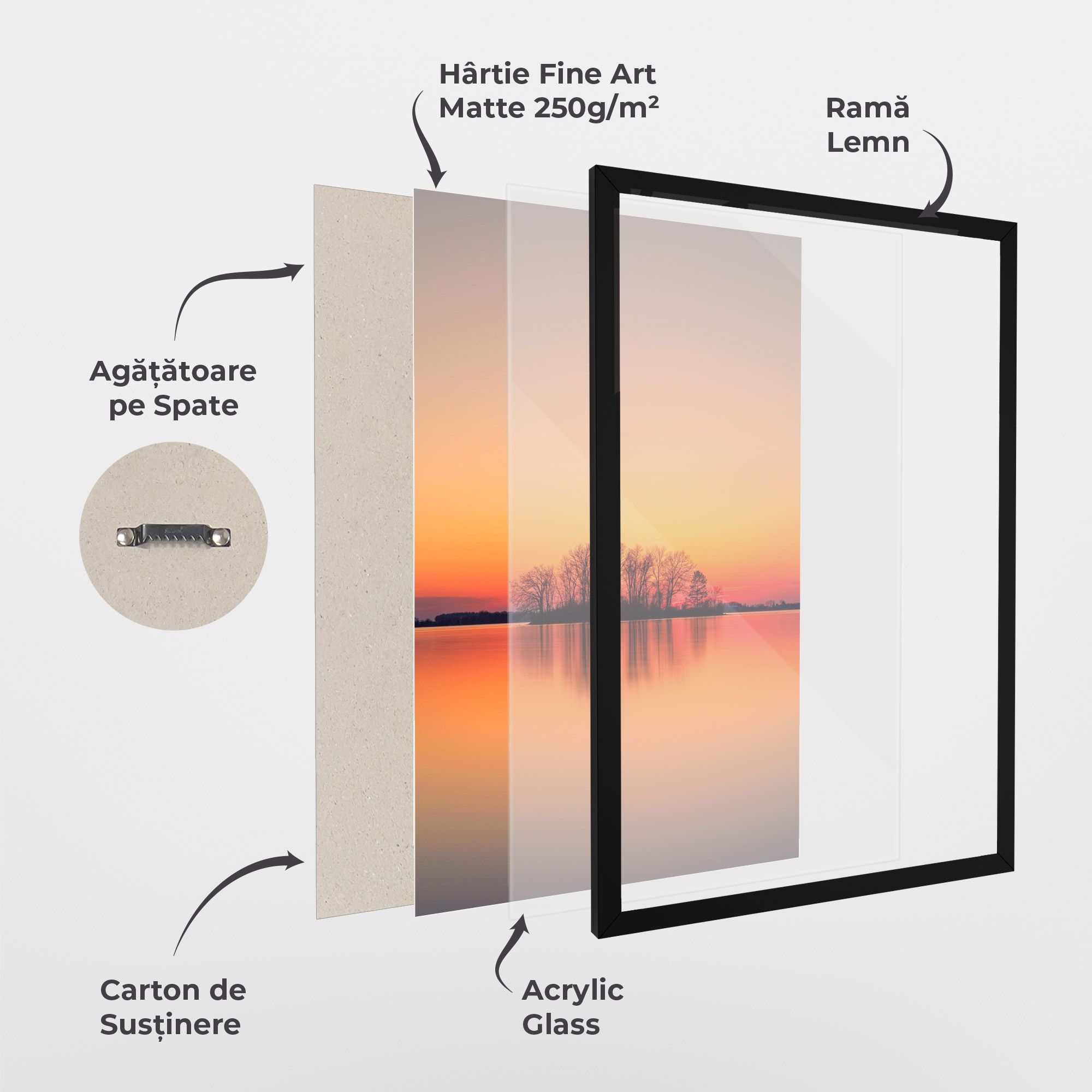 Tree Sunset Lake mockup 1