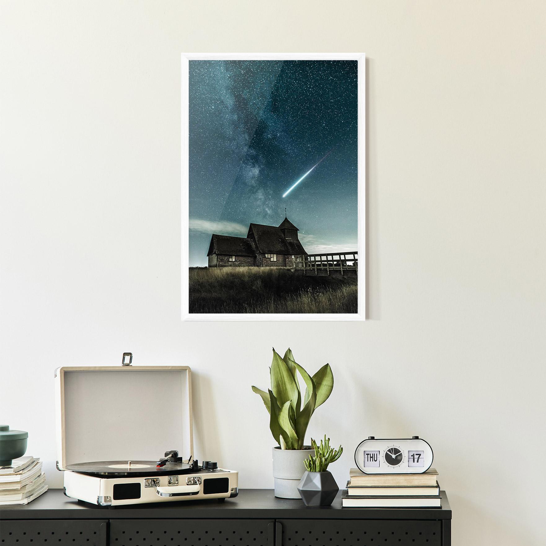 Poster Înrămat Falling Star mockup 2