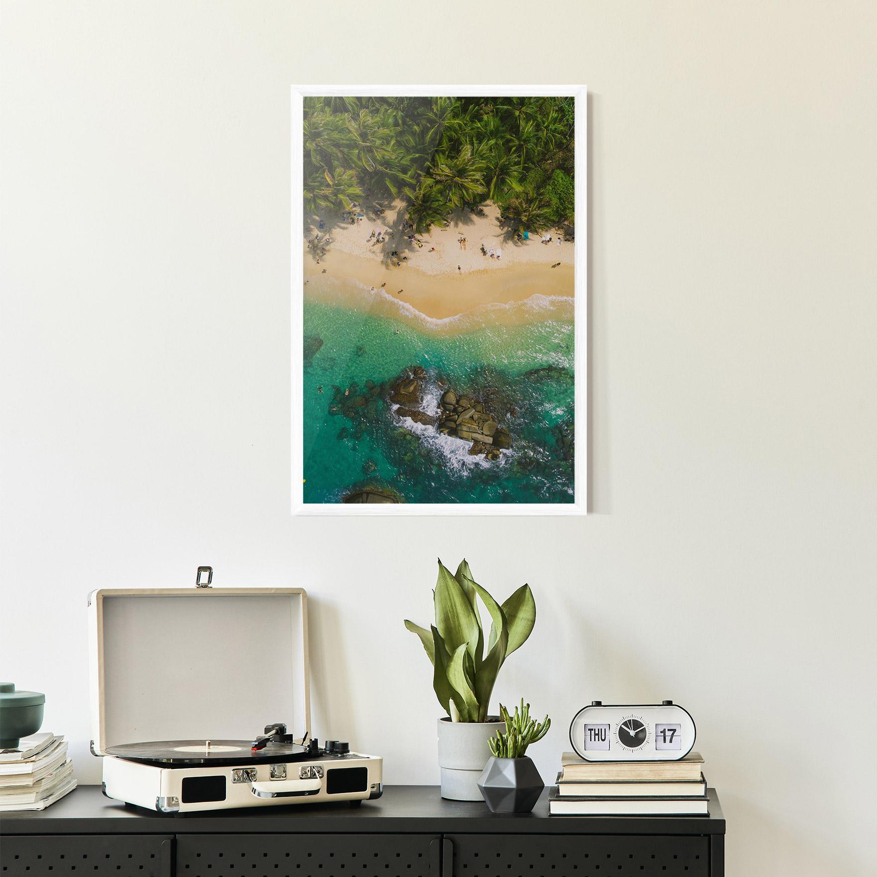Poster Înrămat Jungle Beach mockup 2