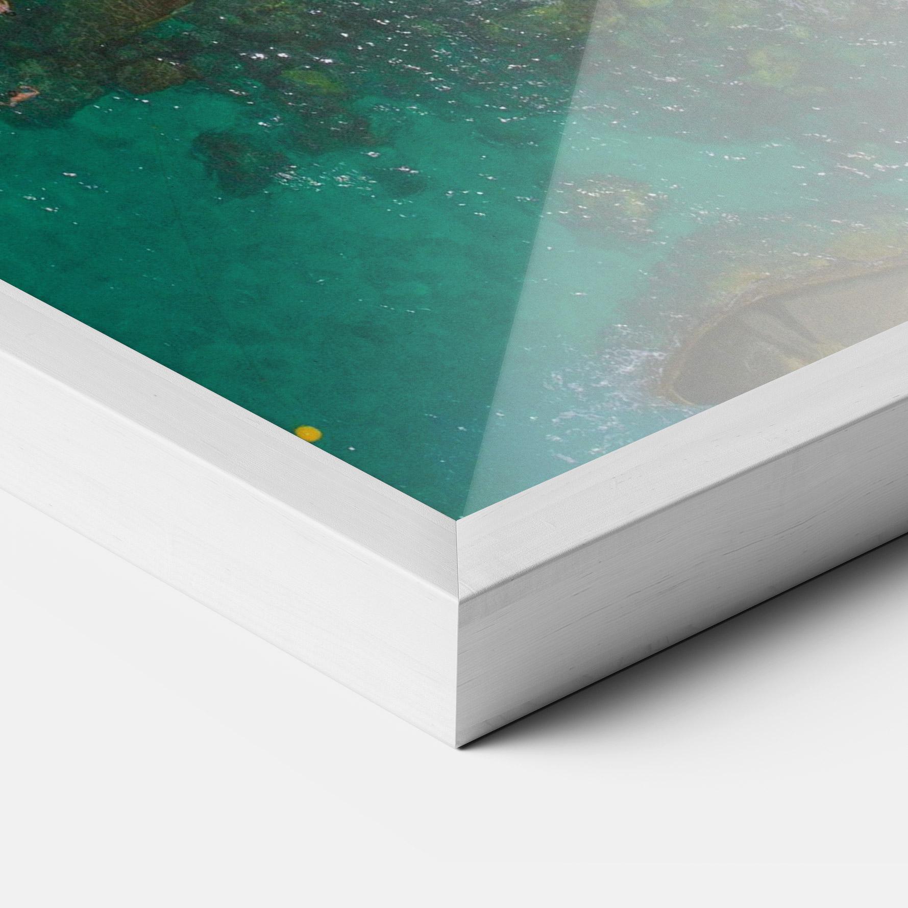 Poster Înrămat Jungle Beach mockup 3