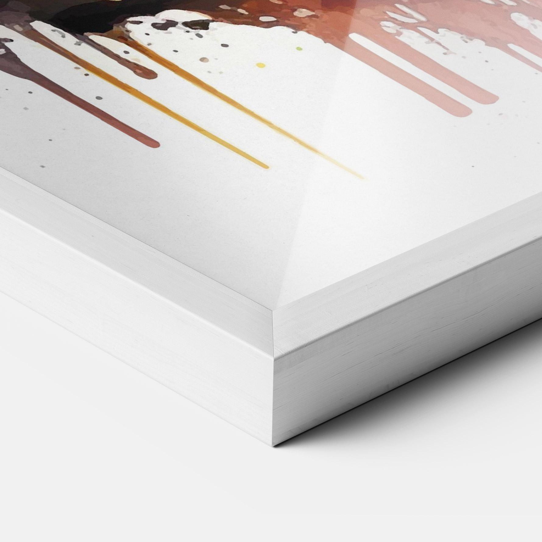 Poster Înrămat Purple Sunset Art mockup 3