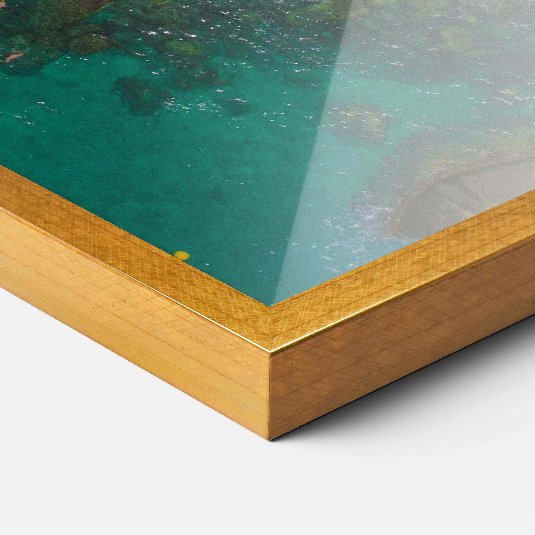 Poster Înrămat Jungle Beach mockup 3