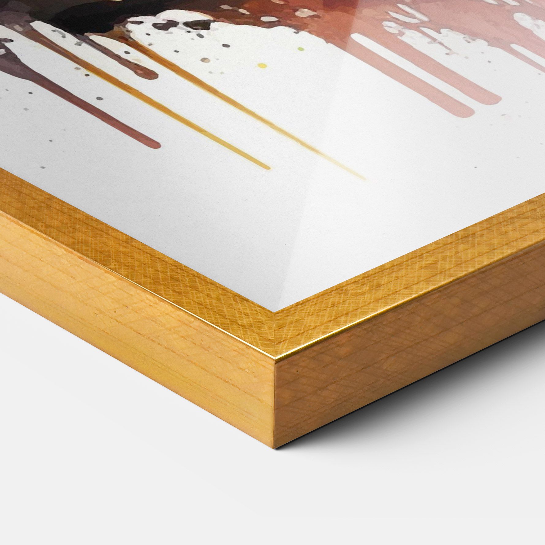 Purple Sunset Art mockup 3