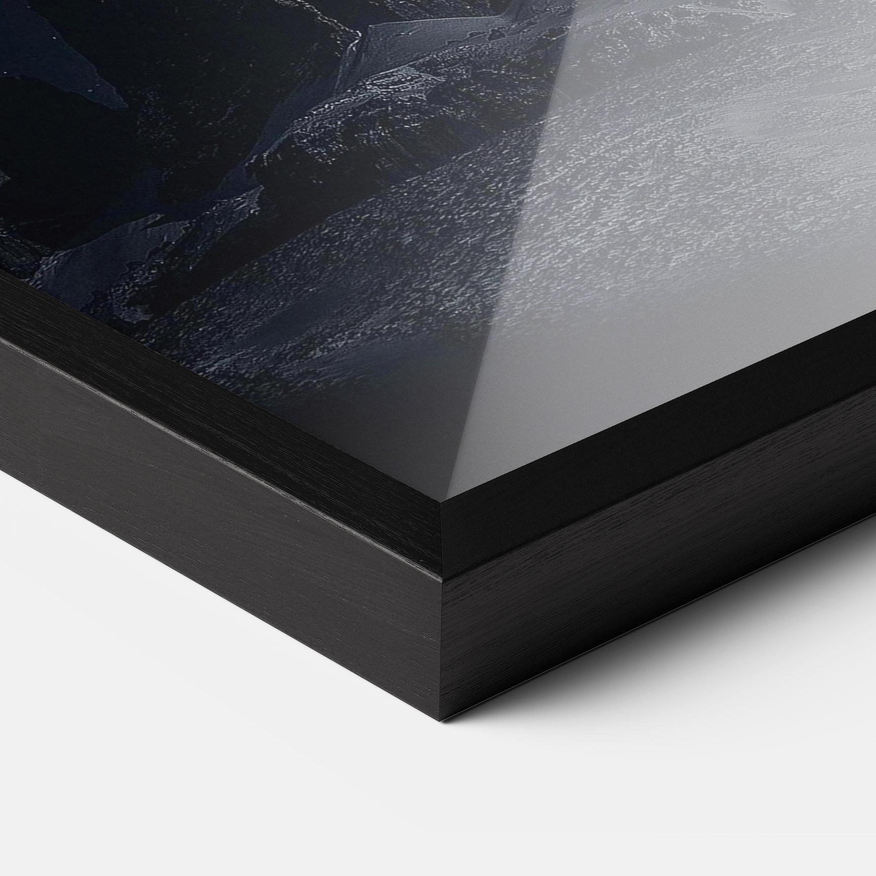 Poster Înrămat Galactic Sky mockup 3