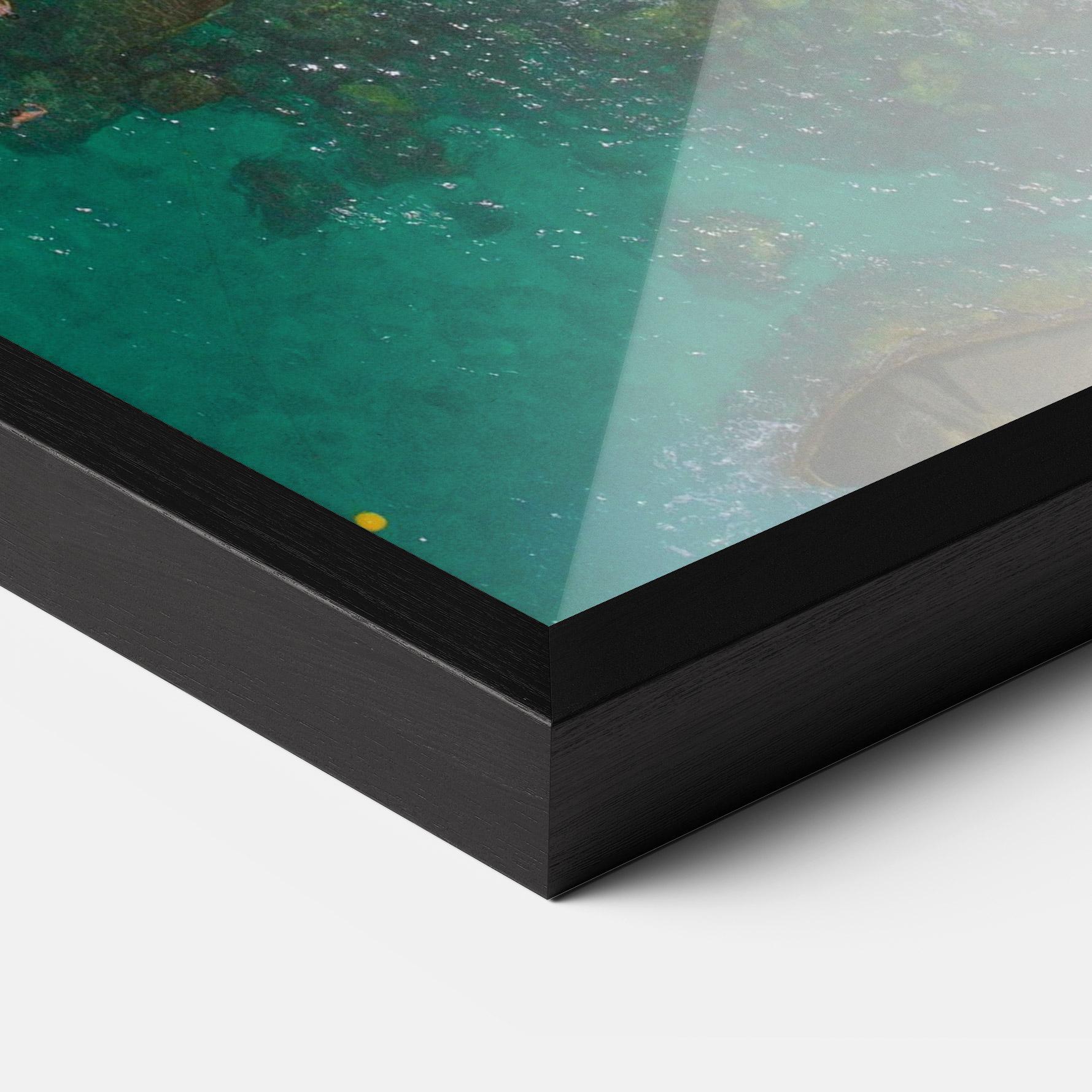 Poster Înrămat Jungle Beach mockup 3