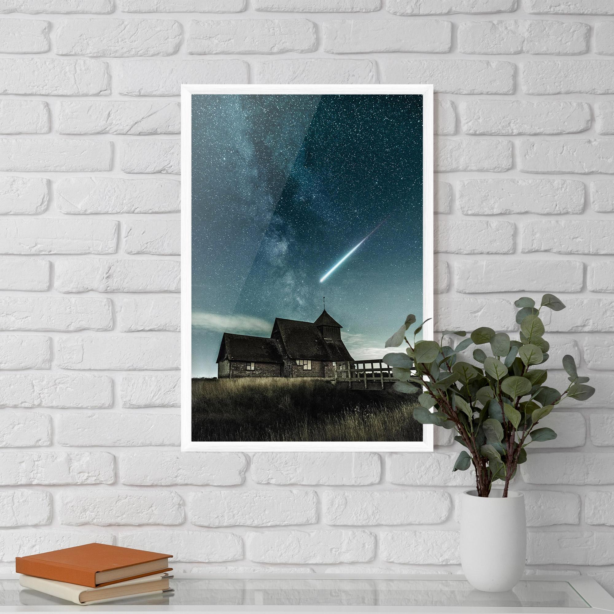 Poster Înrămat Falling Star mockup 5