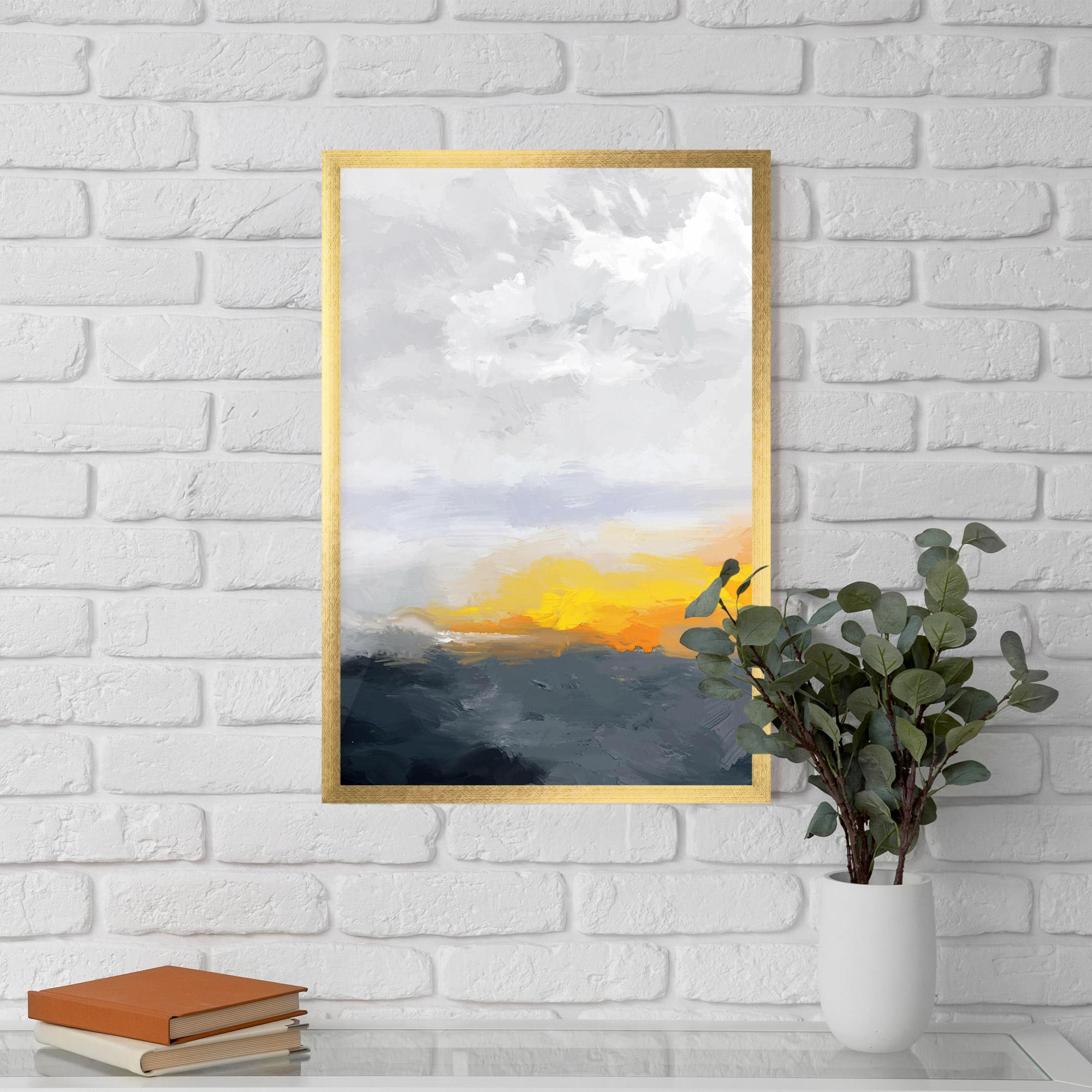 Poster Înrămat Sunset Light Art mockup 5