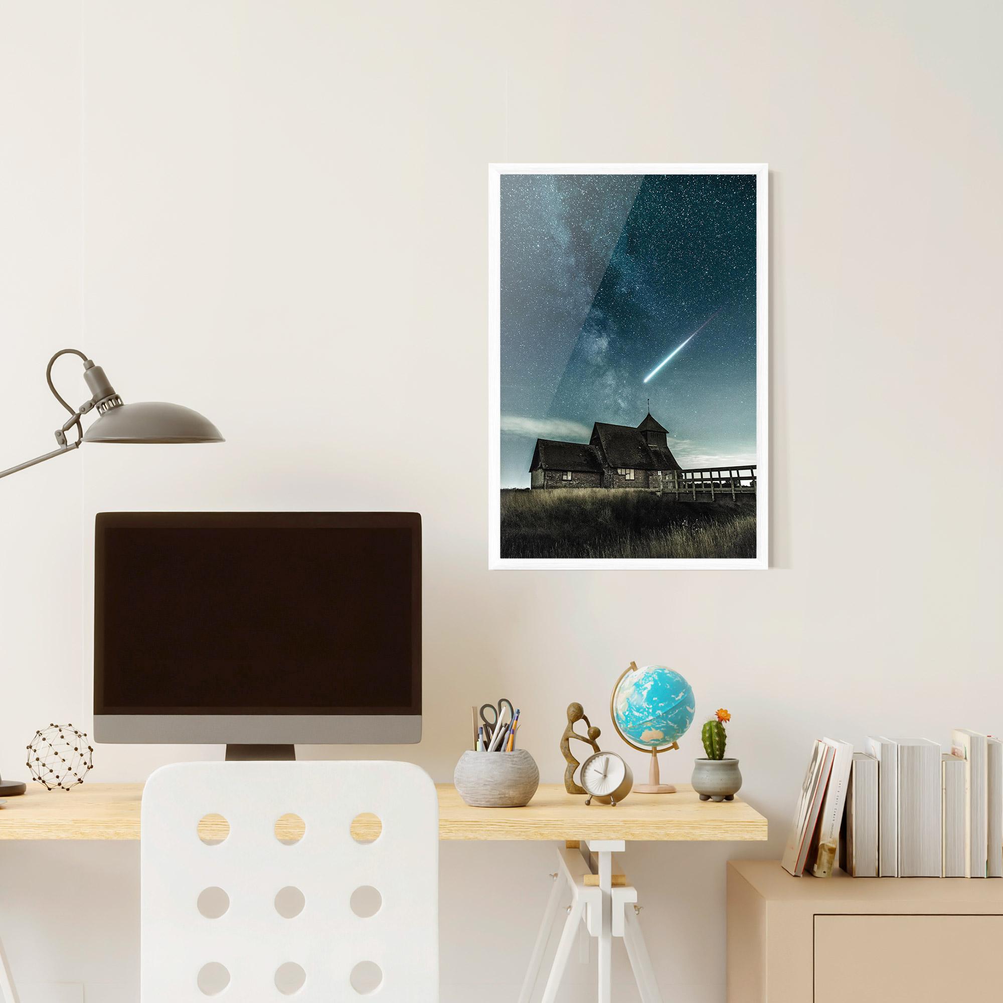 Poster Înrămat Falling Star mockup 6