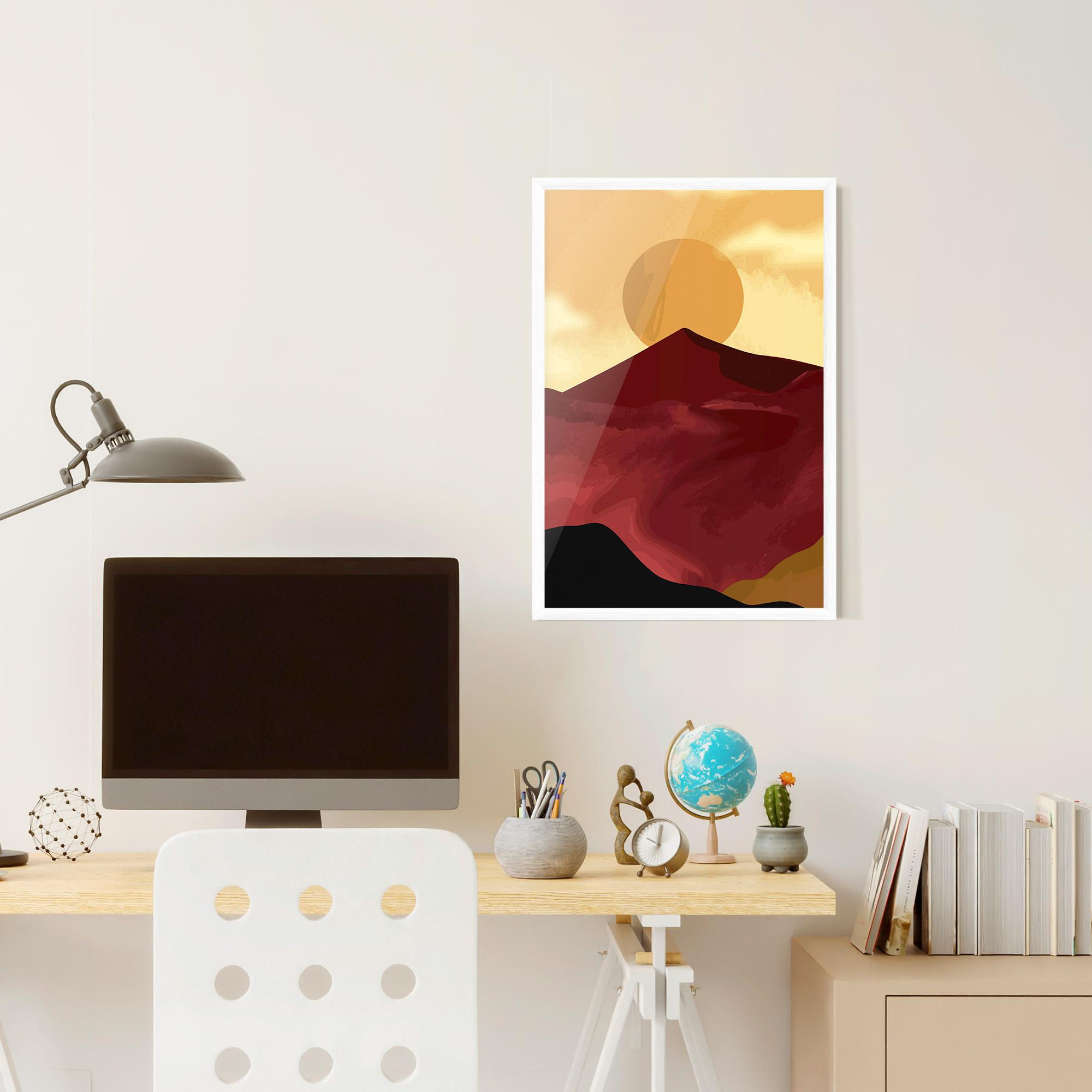 Poster Înrămat Mars Dune1 mockup 6