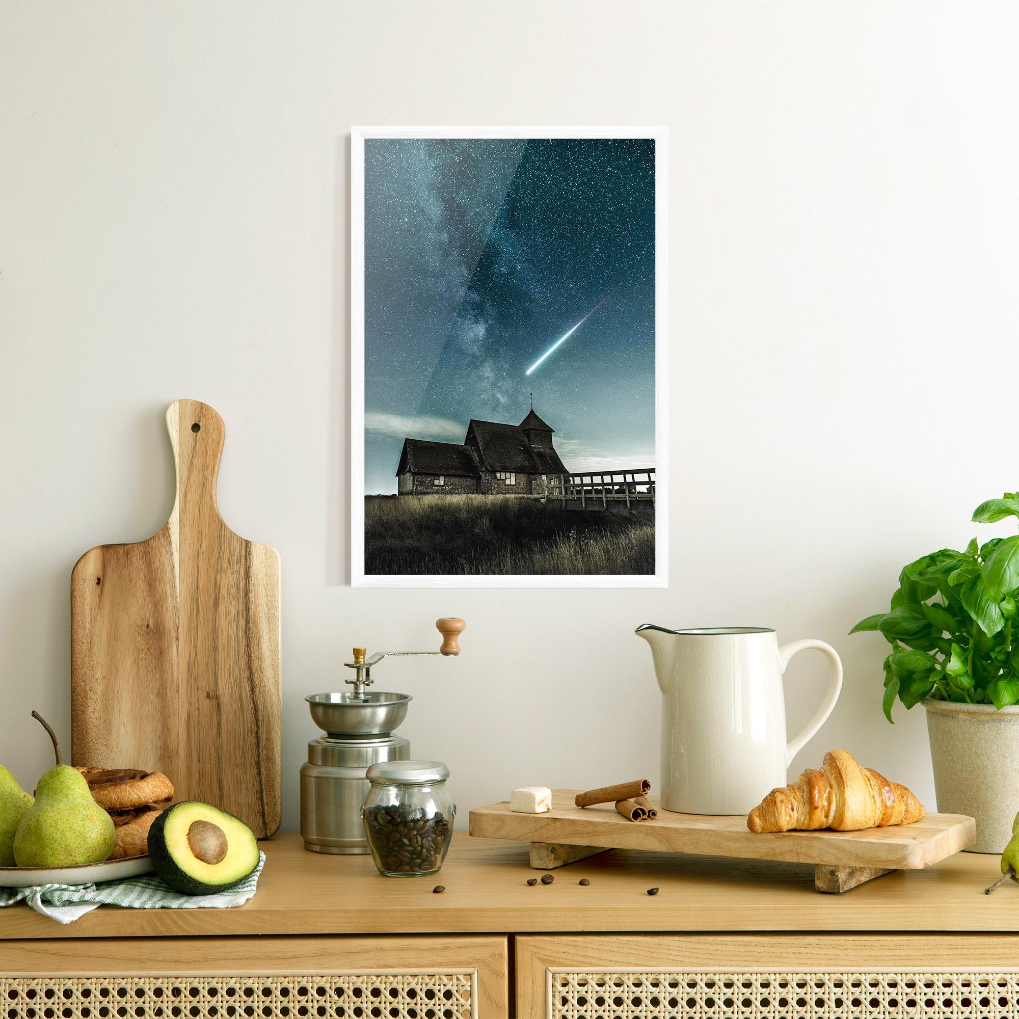 Poster Înrămat Falling Star mockup 8