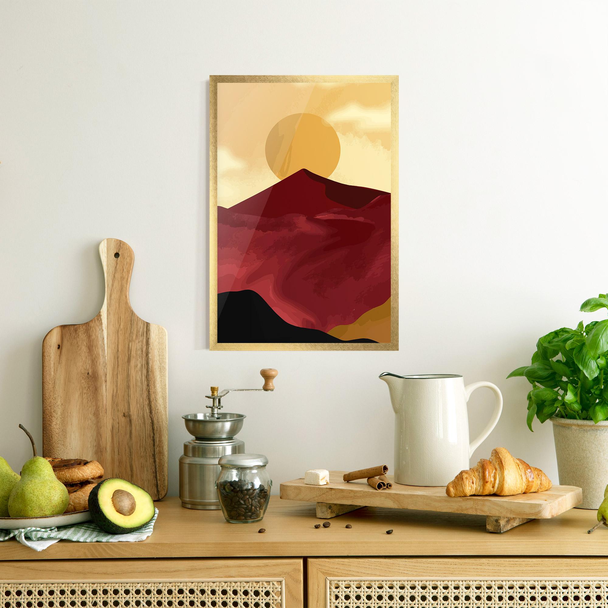 Poster Înrămat Mars Dune1 mockup 8