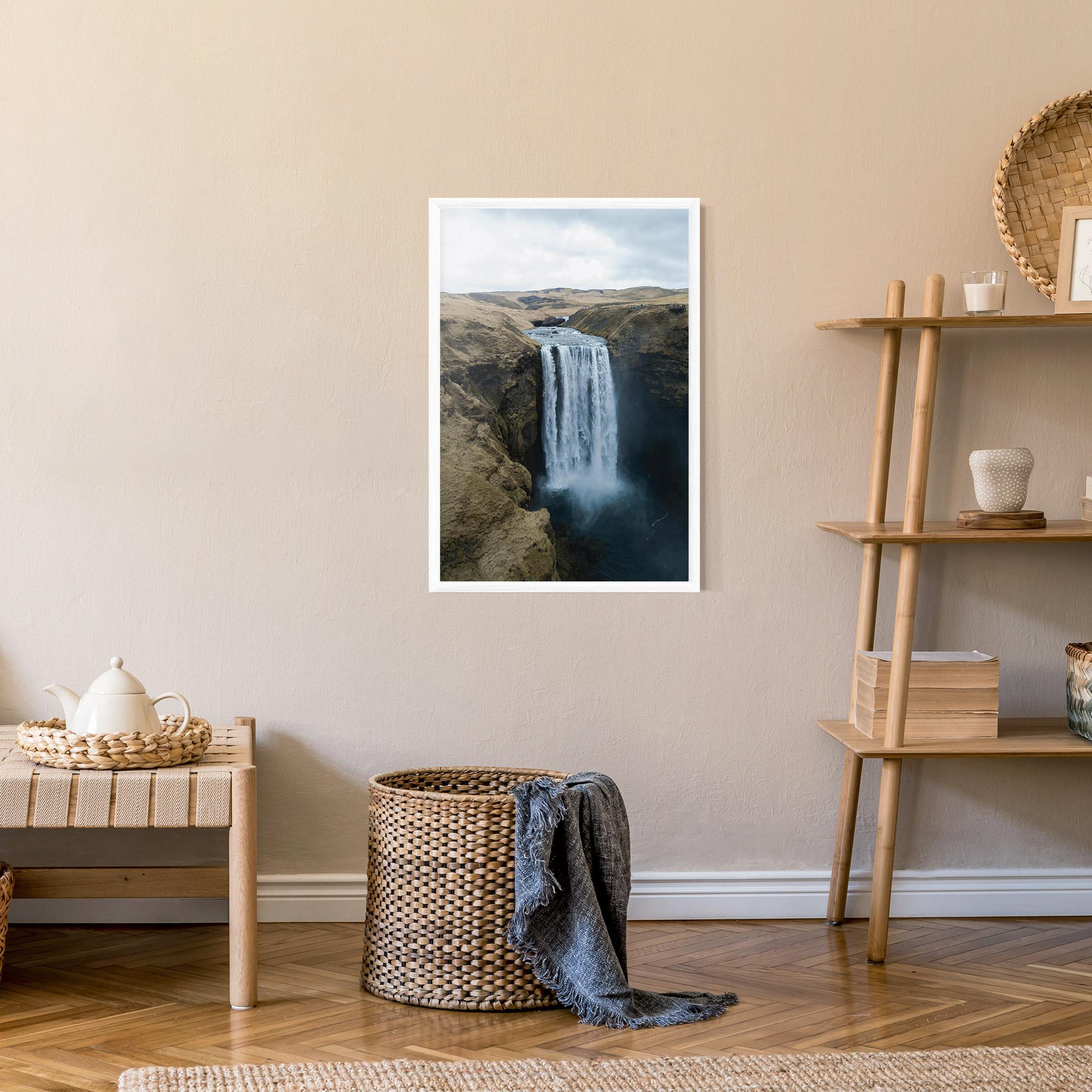 Poster Înrămat Desert Vibe Waterfall mockup 9