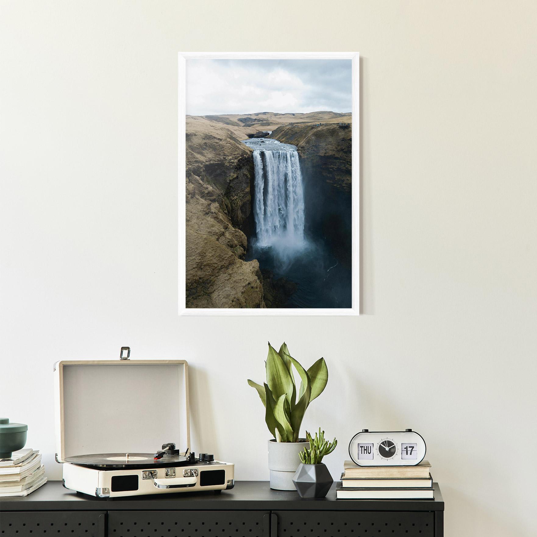 Poster Înrămat Desert Vibe Waterfall mockup 2