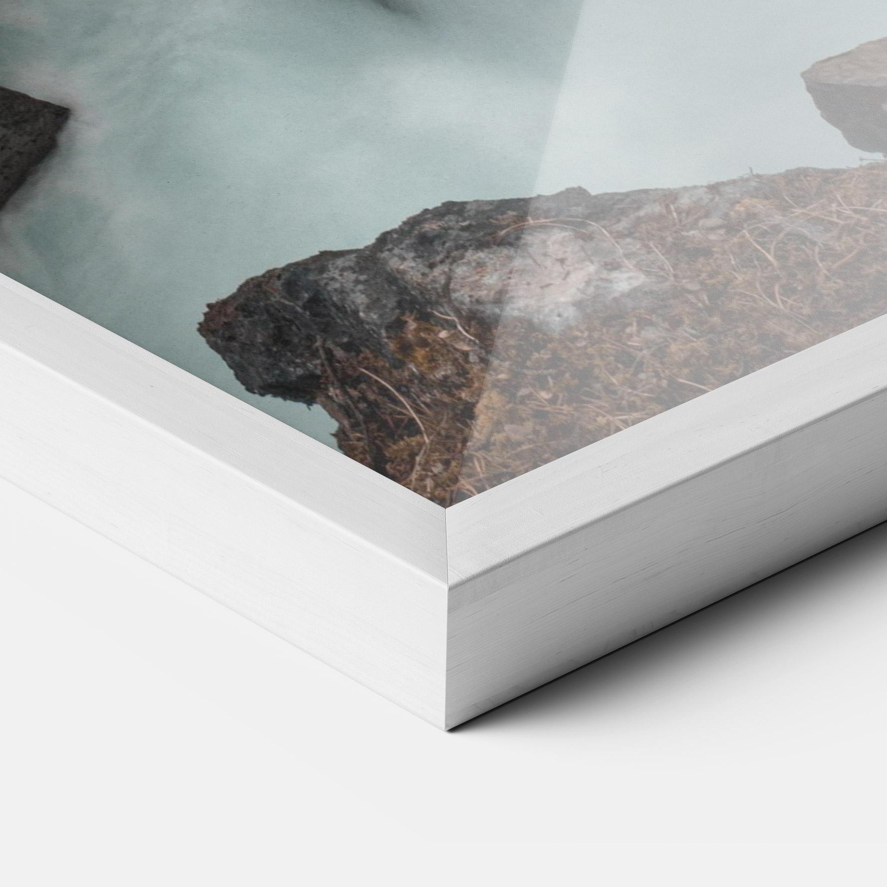 Poster Înrămat Orange Trees Waterfall mockup 3