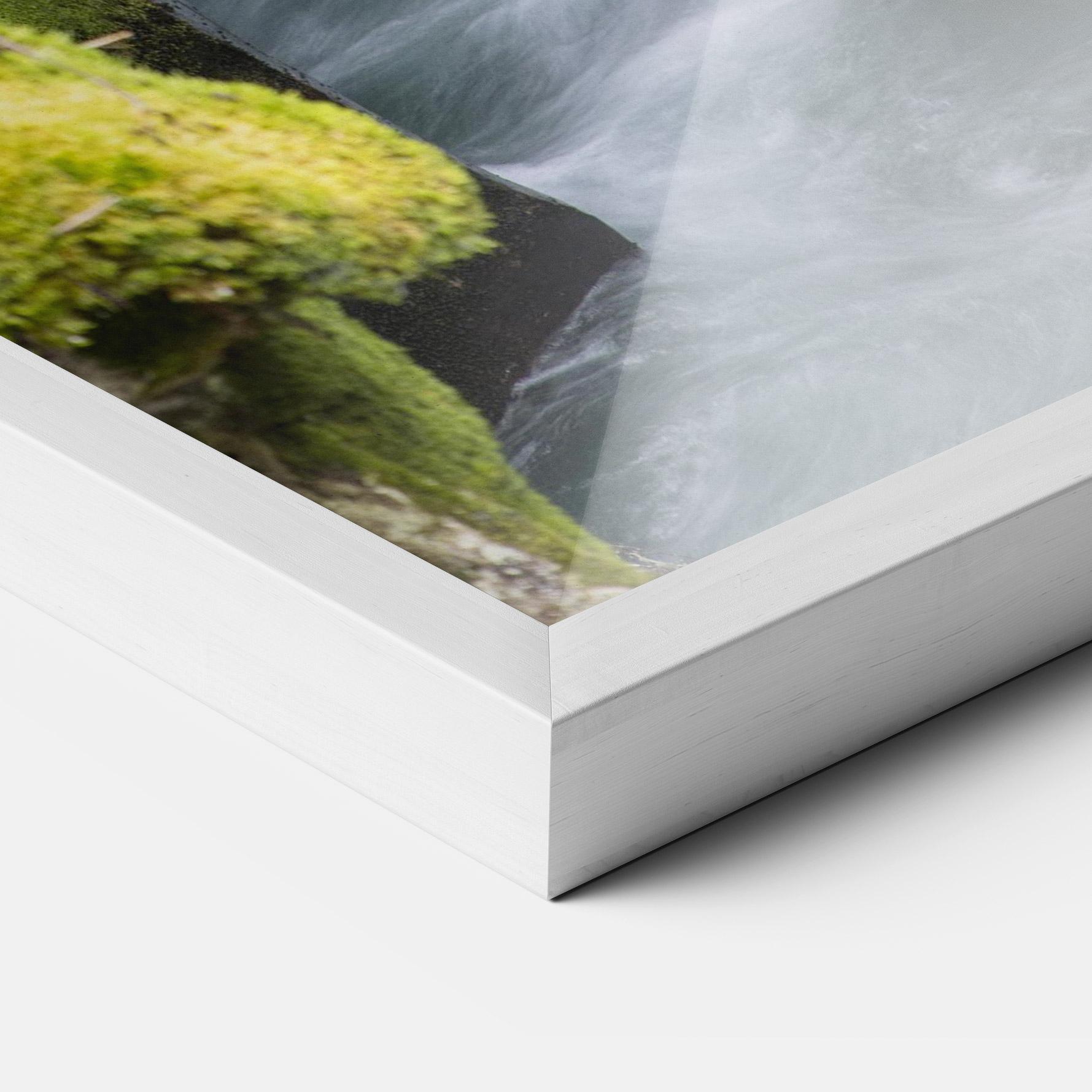 Poster Înrămat Water Falling Forest mockup 3