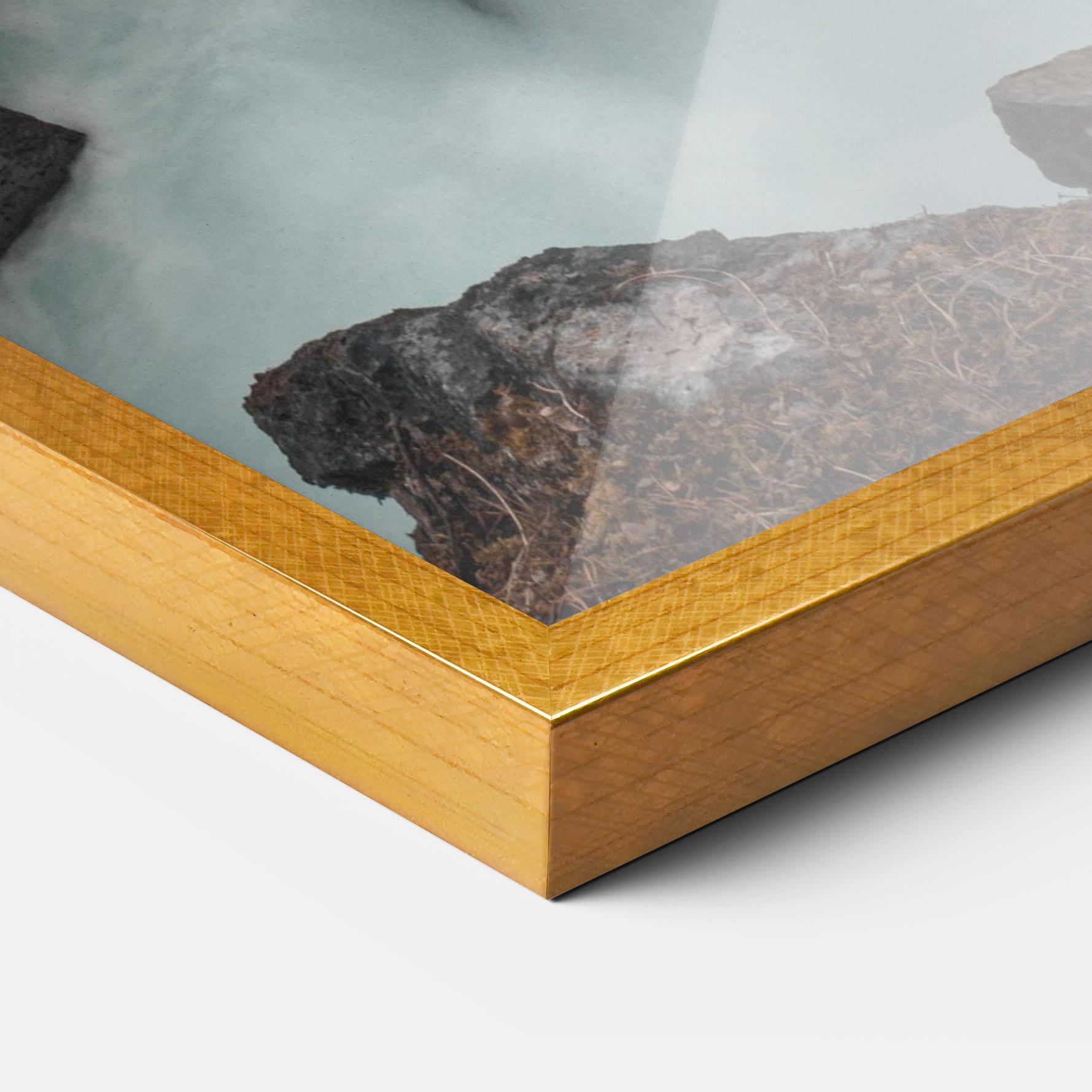 Poster Înrămat Orange Trees Waterfall mockup 3