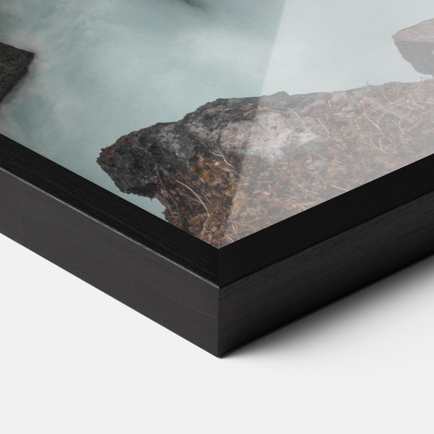 Poster Înrămat Orange Trees Waterfall mockup 3