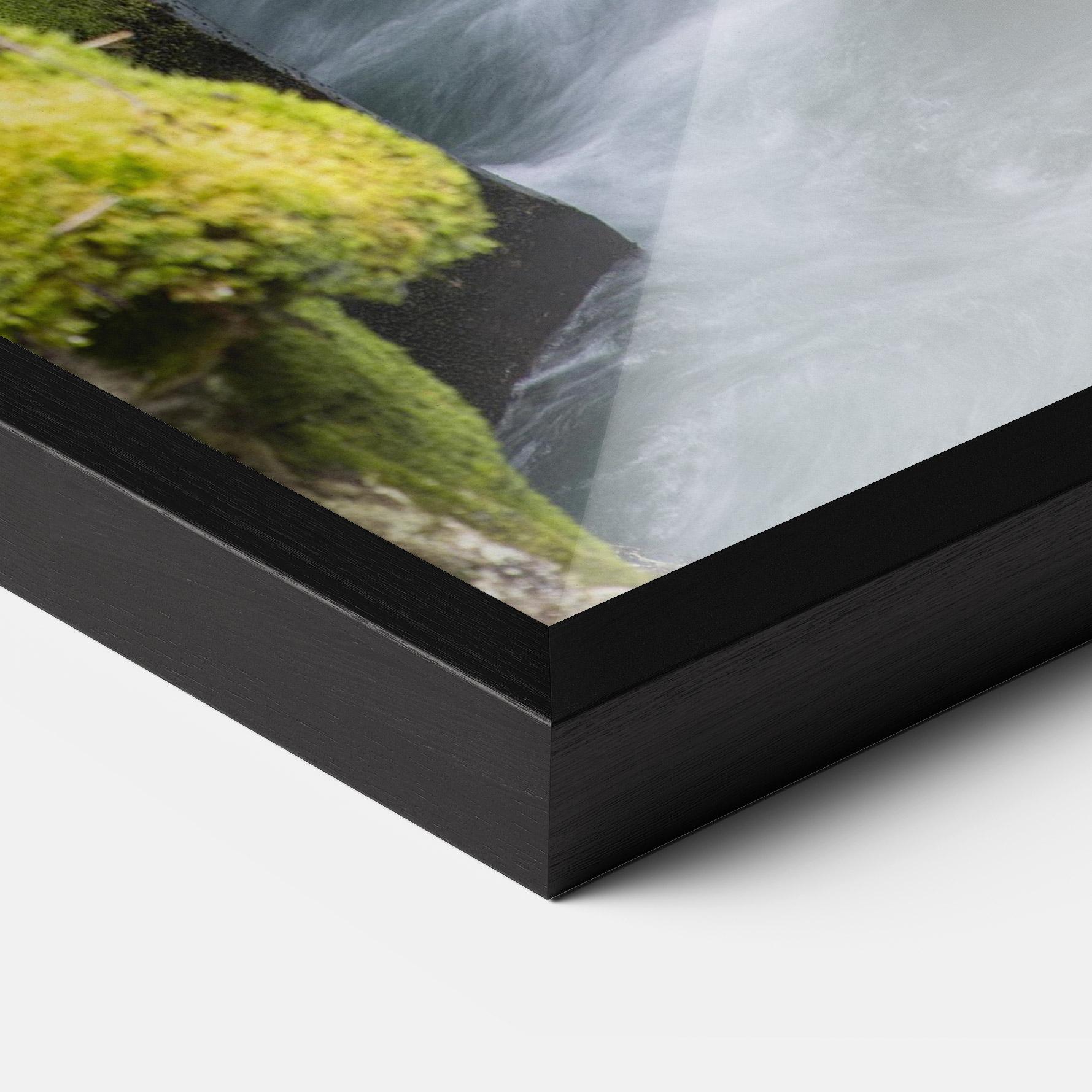 Poster Înrămat Water Falling Forest mockup 3