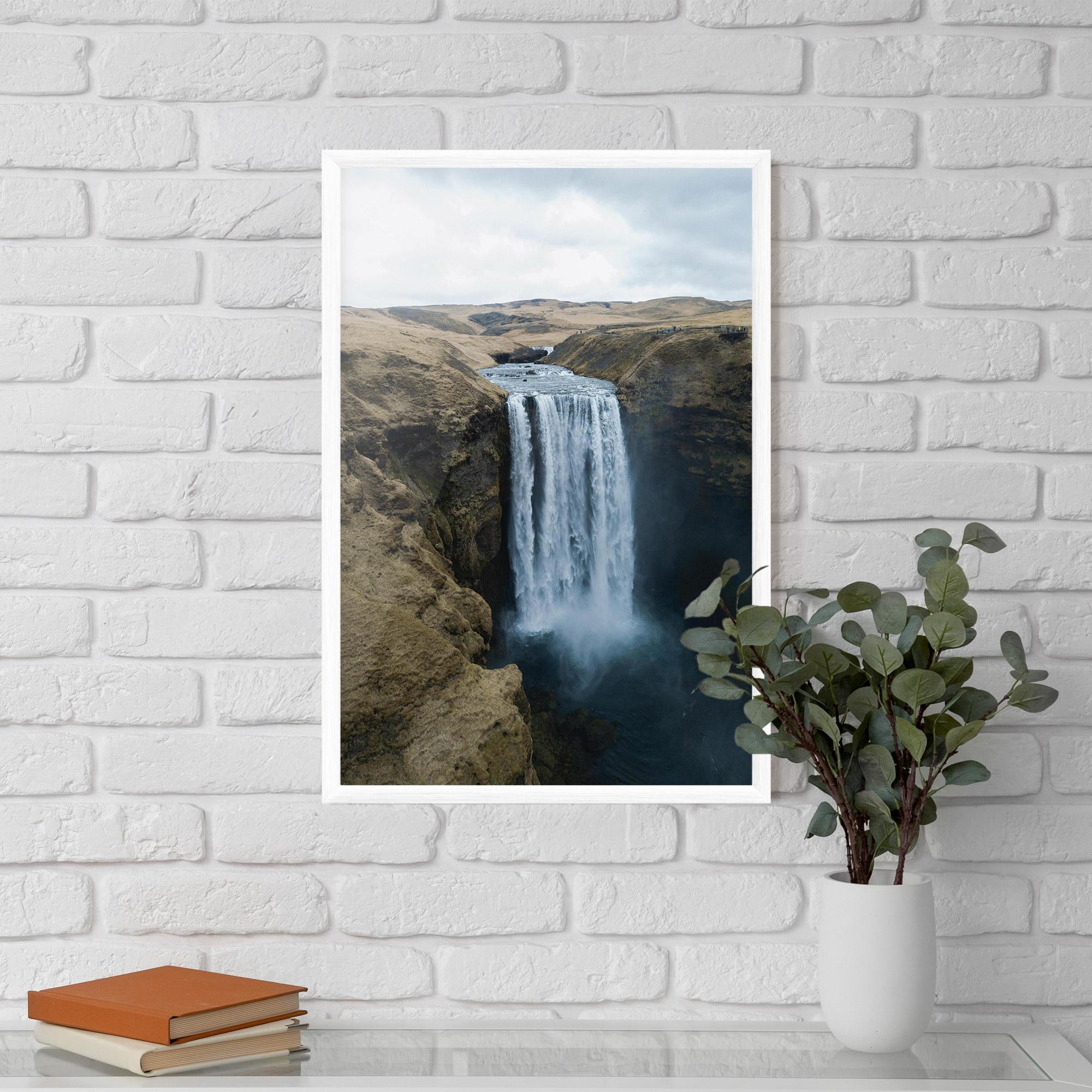 Poster Înrămat Desert Vibe Waterfall mockup 5