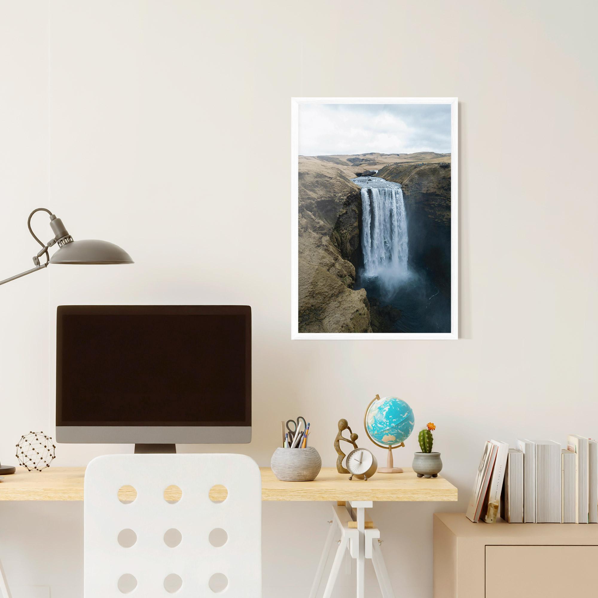 Poster Înrămat Desert Vibe Waterfall mockup 6