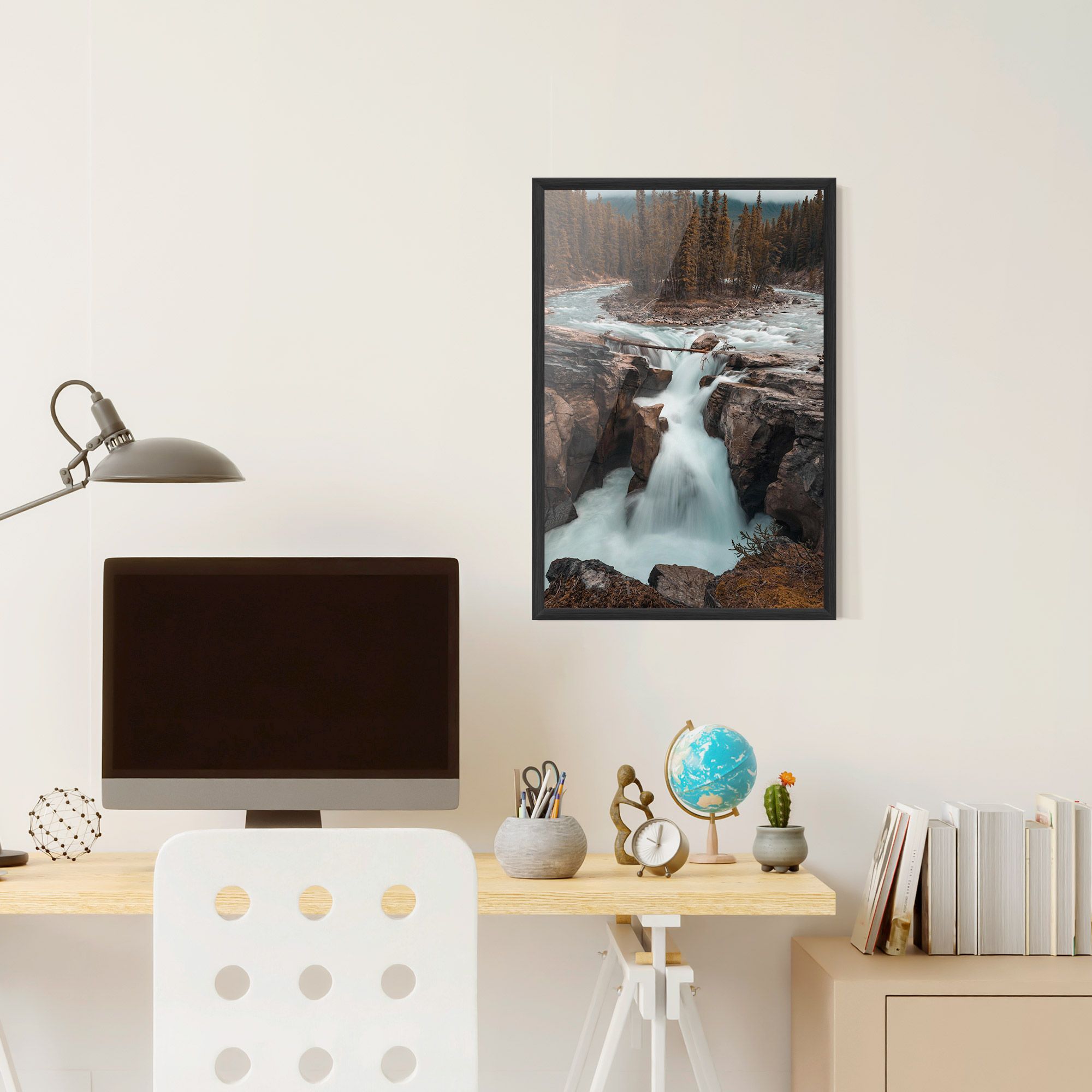 Orange Trees Waterfall mockup 6