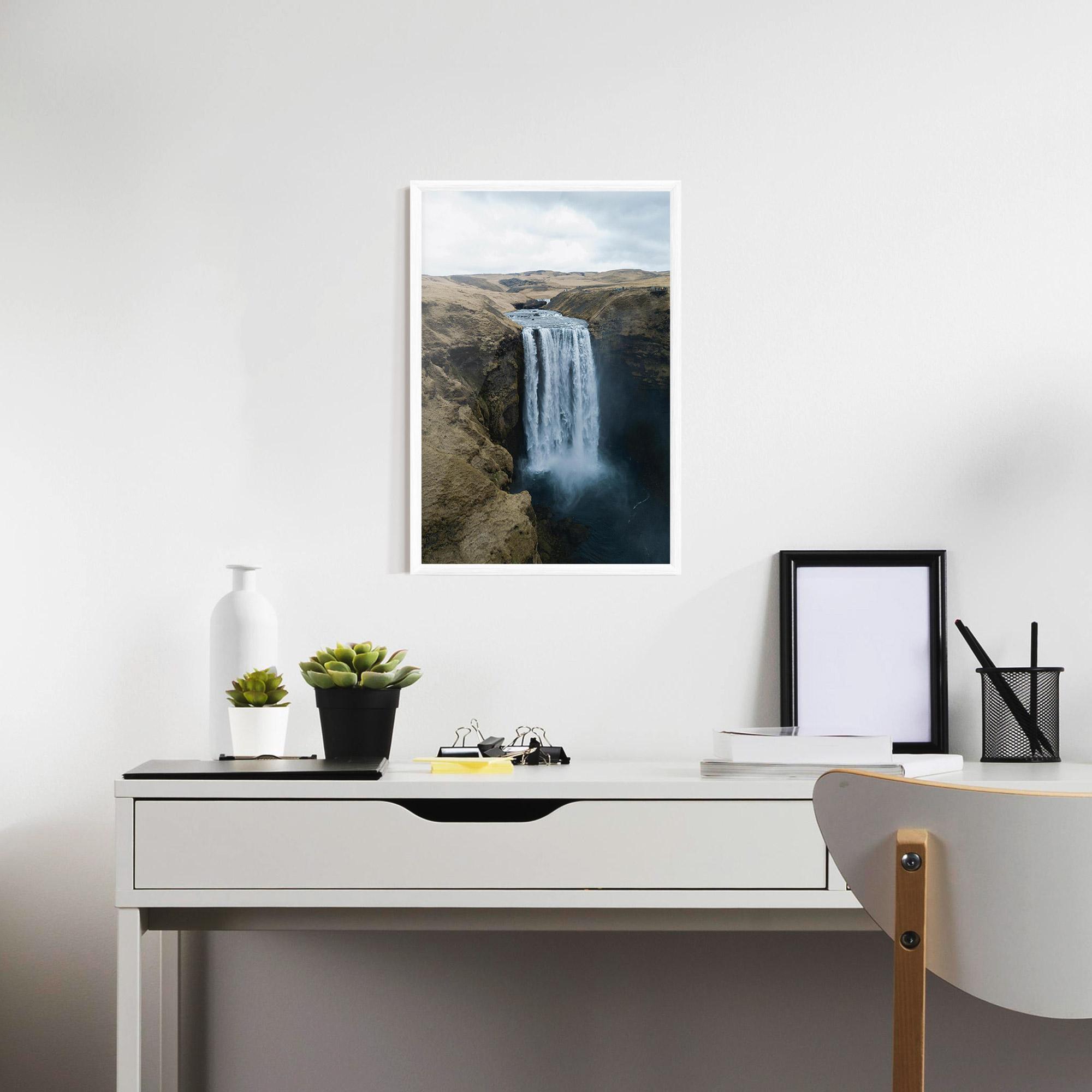Poster Înrămat Desert Vibe Waterfall mockup 7