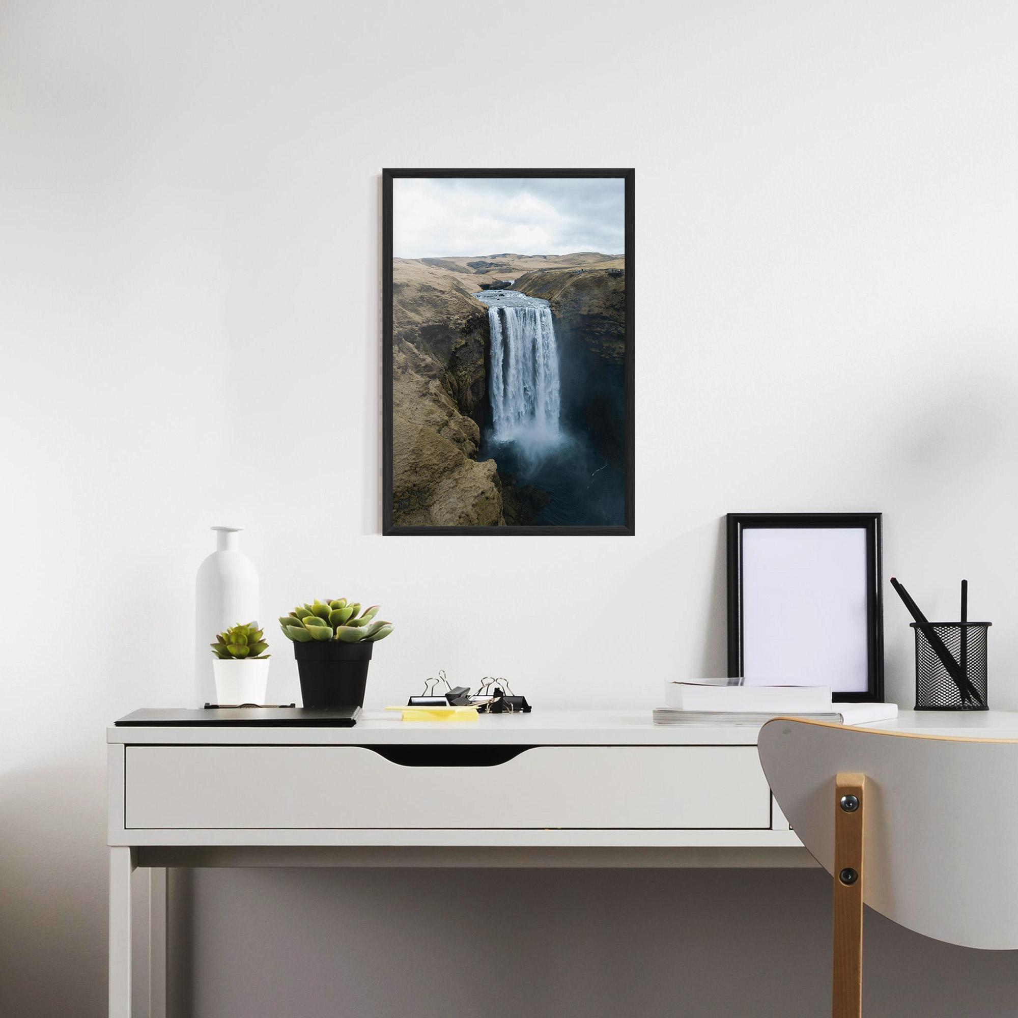 Poster Înrămat Desert Vibe Waterfall mockup 7