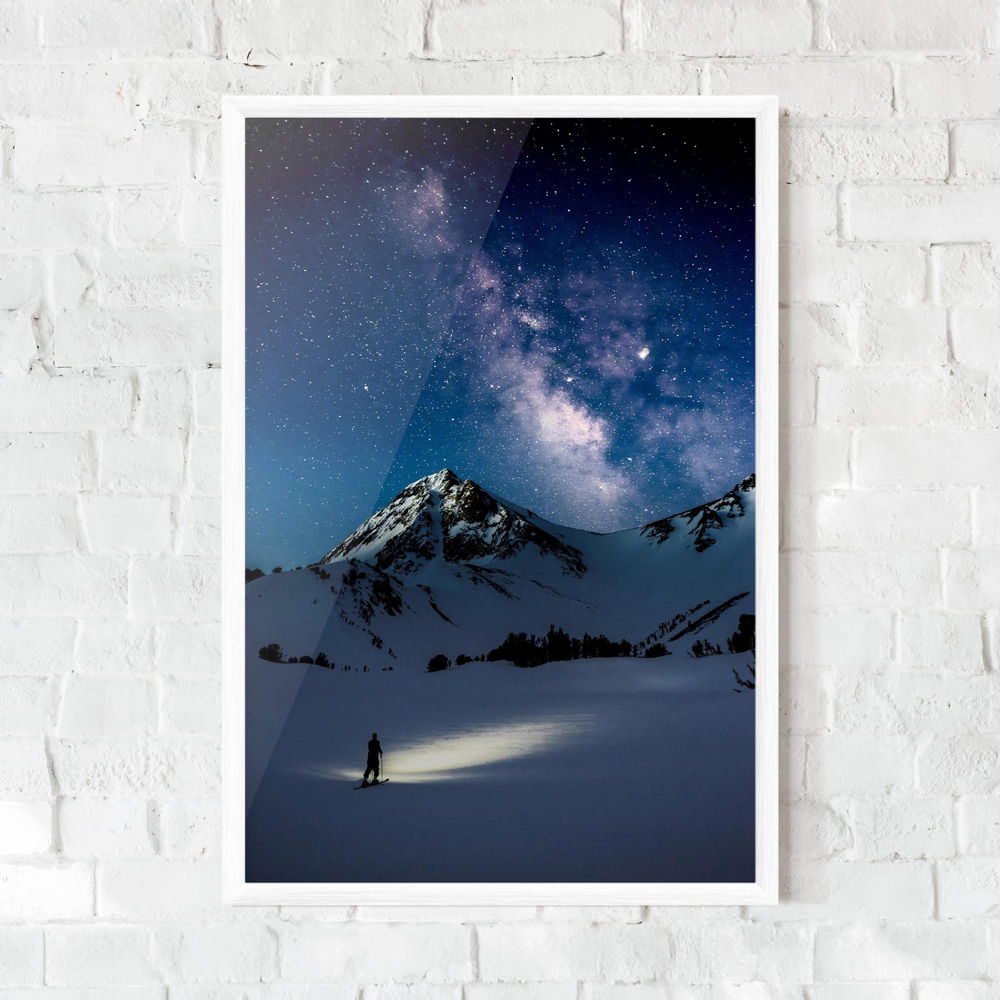 Poster Înrămat Pretty Sky Winter mockup 0