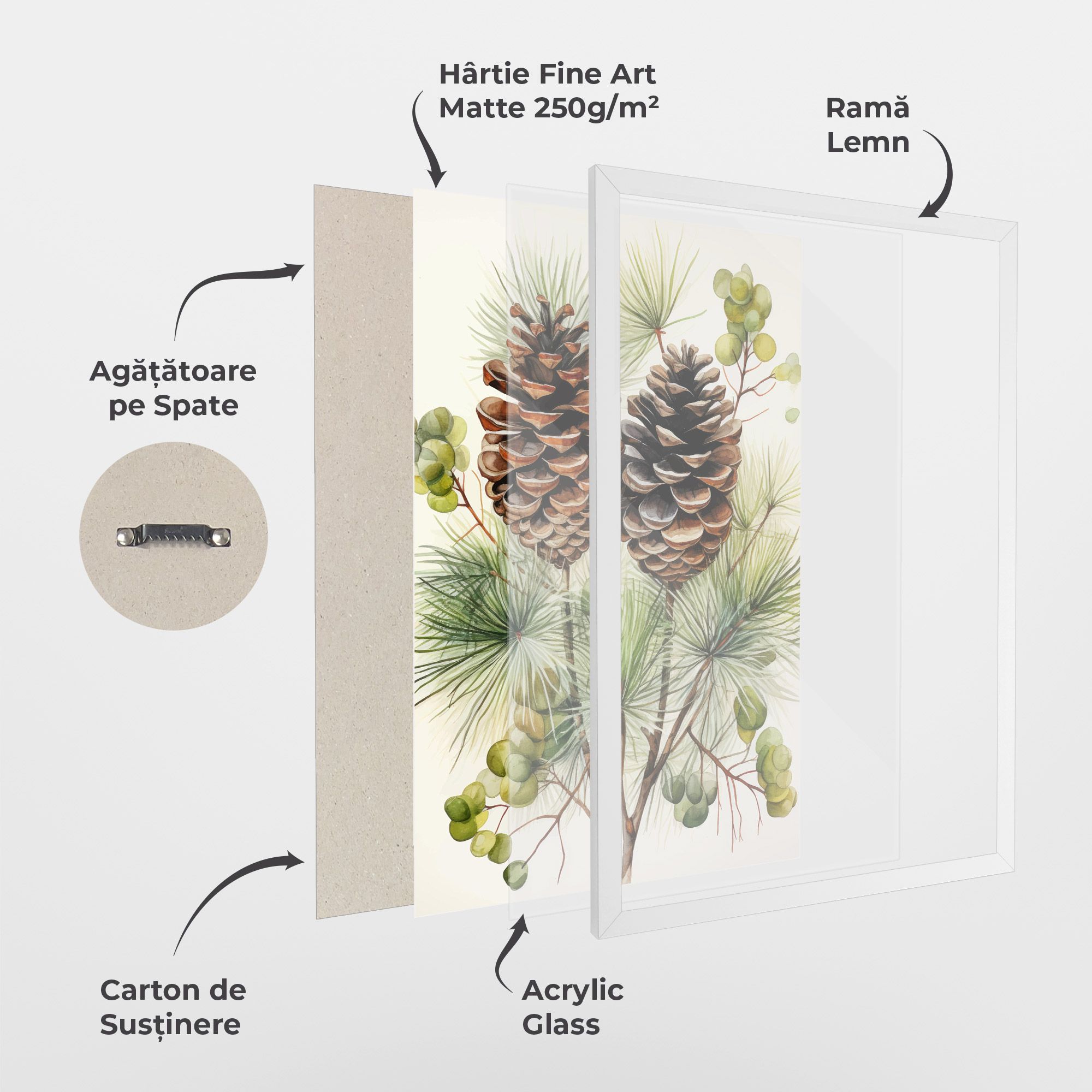 Brown Cones mockup 1