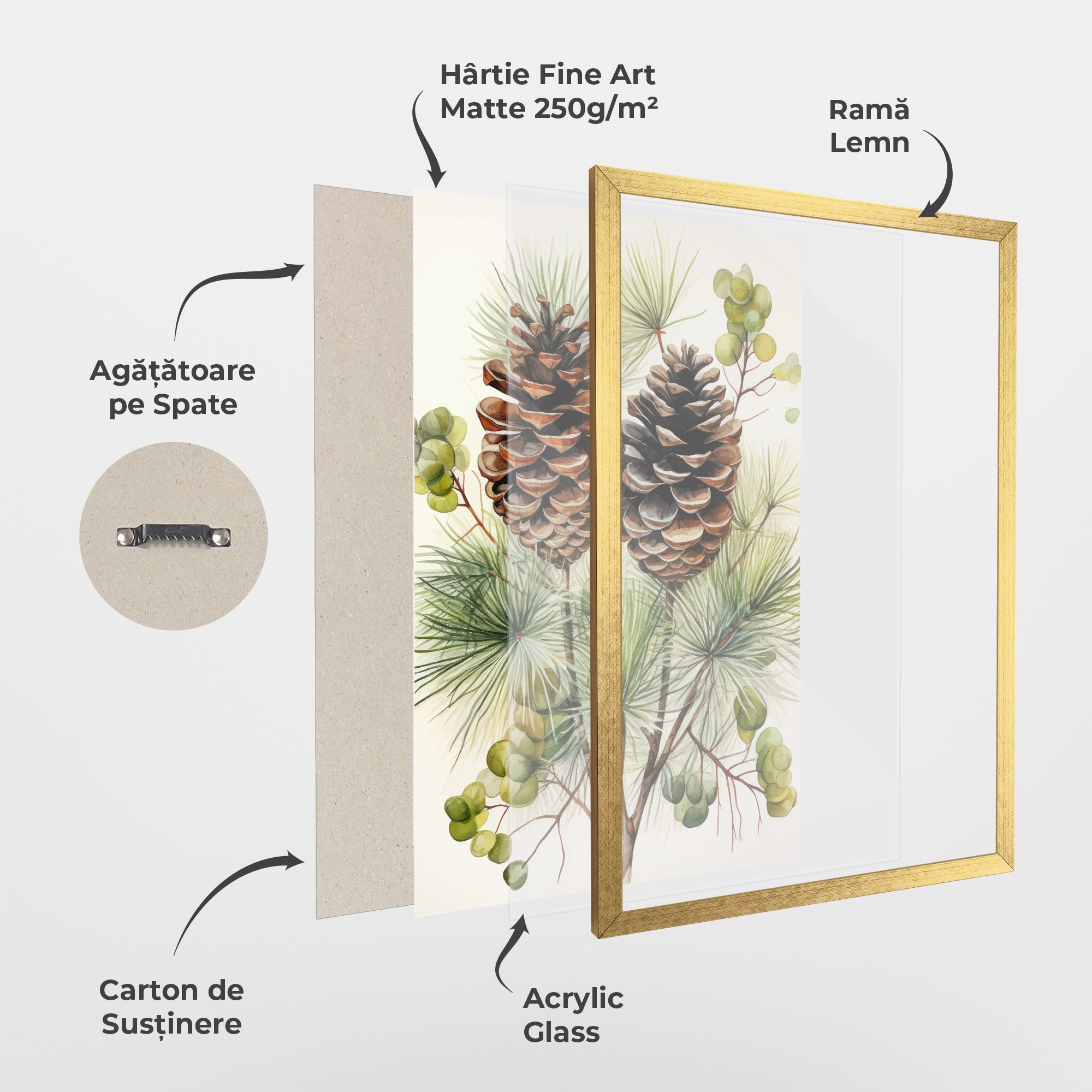 Brown Cones mockup 1