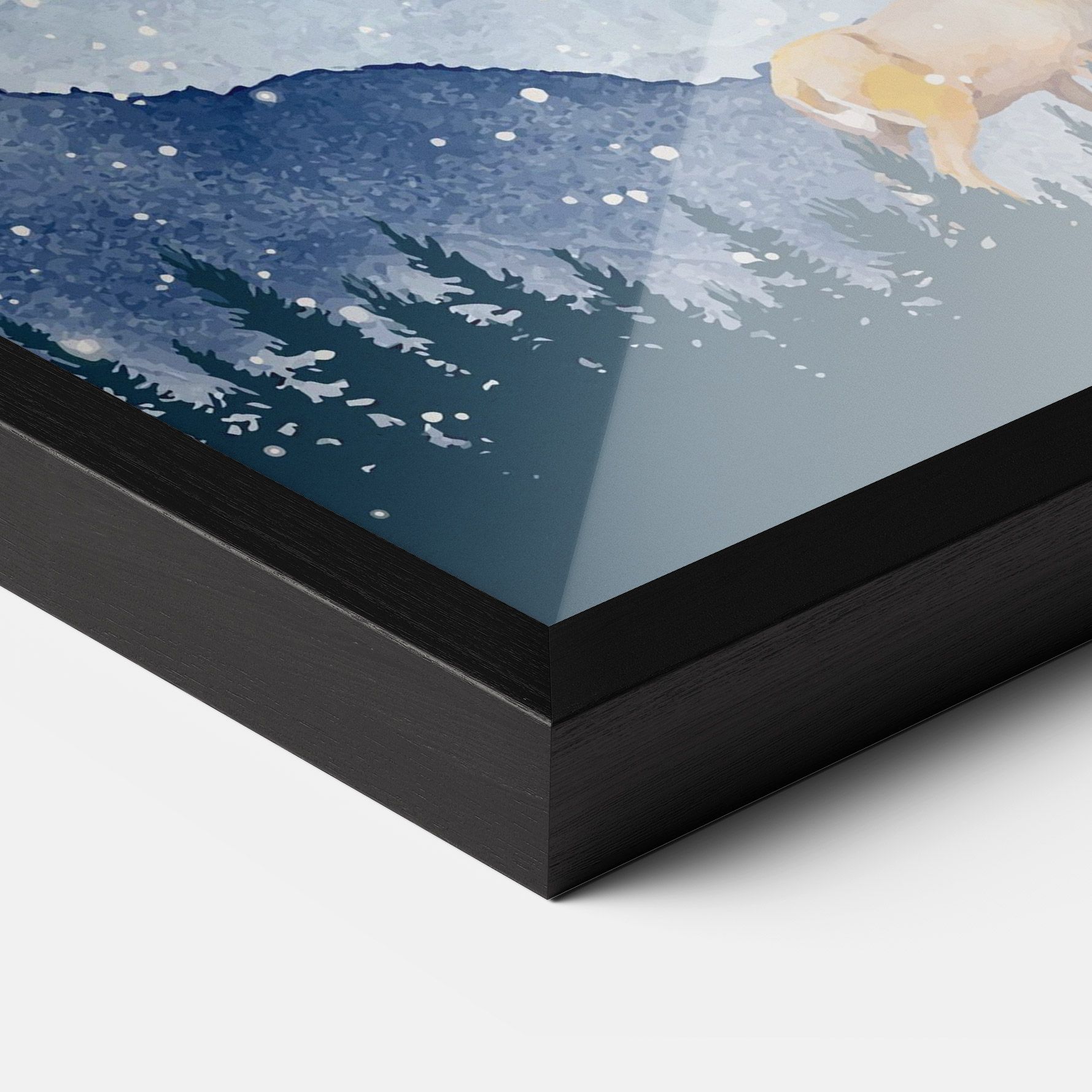 Winter Deers mockup 3