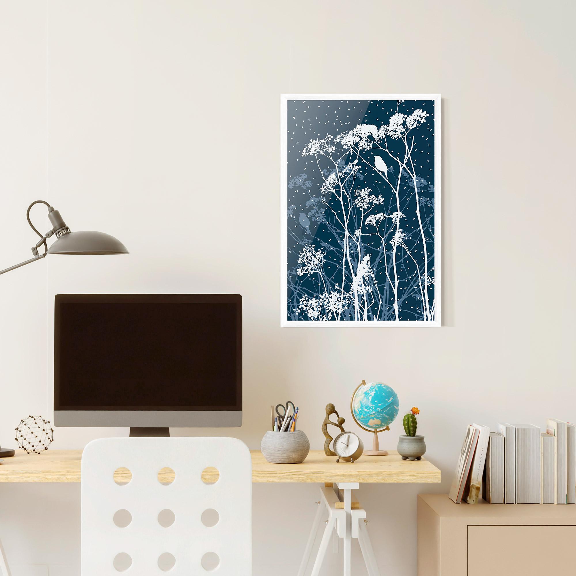 Poster Înrămat Meadow Flowers mockup 6