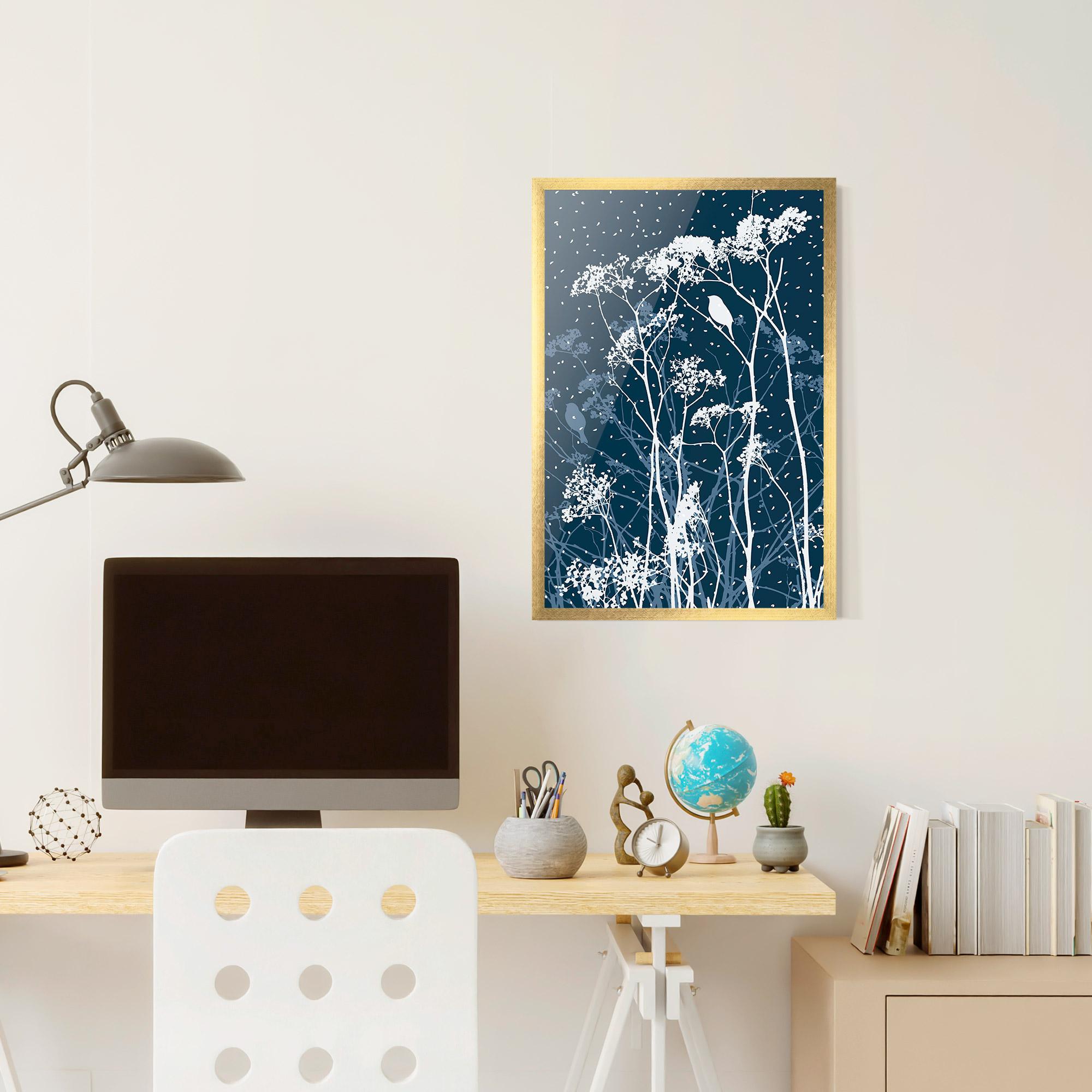 Poster Înrămat Meadow Flowers mockup 6