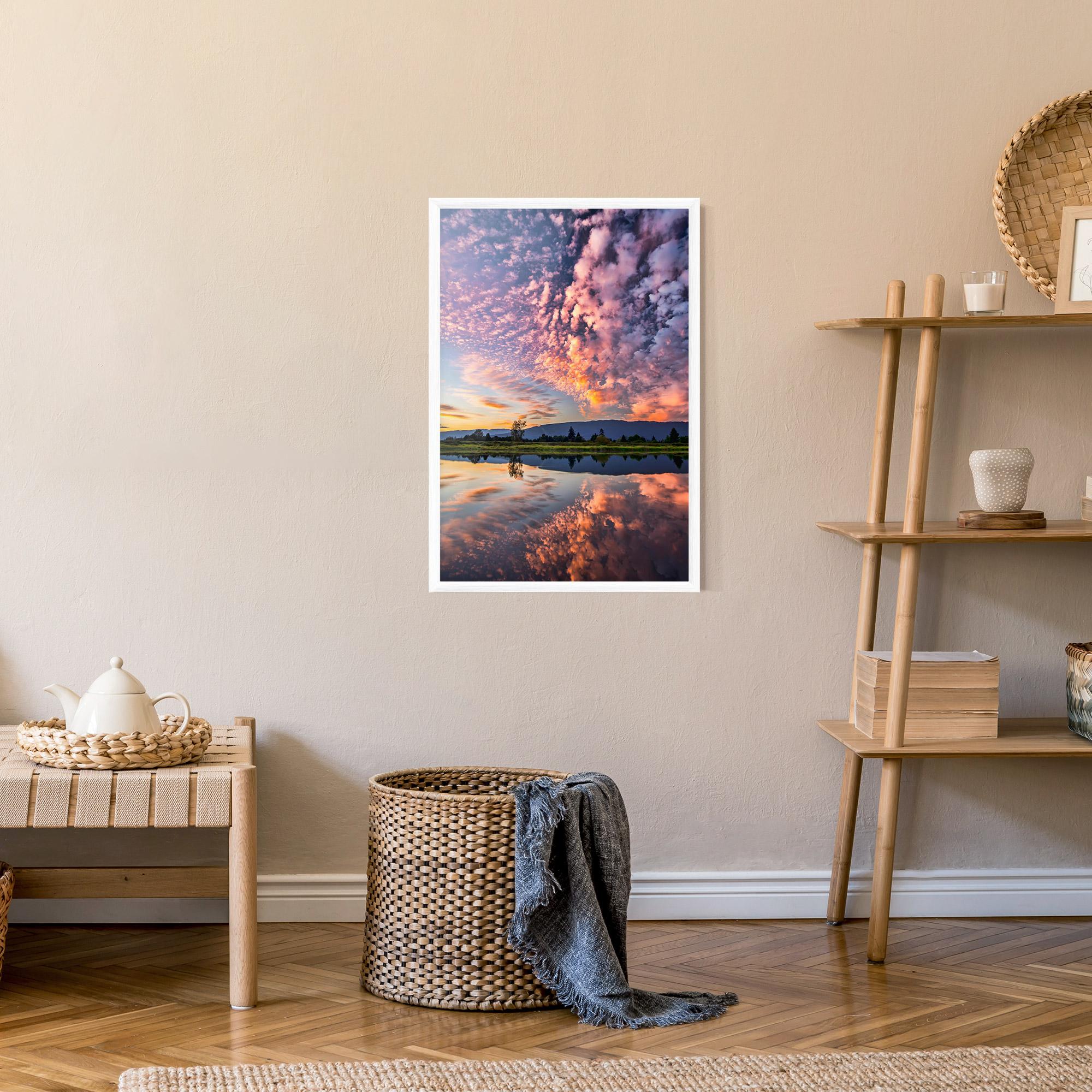 Poster Înrămat Beautiful Sky mockup 9