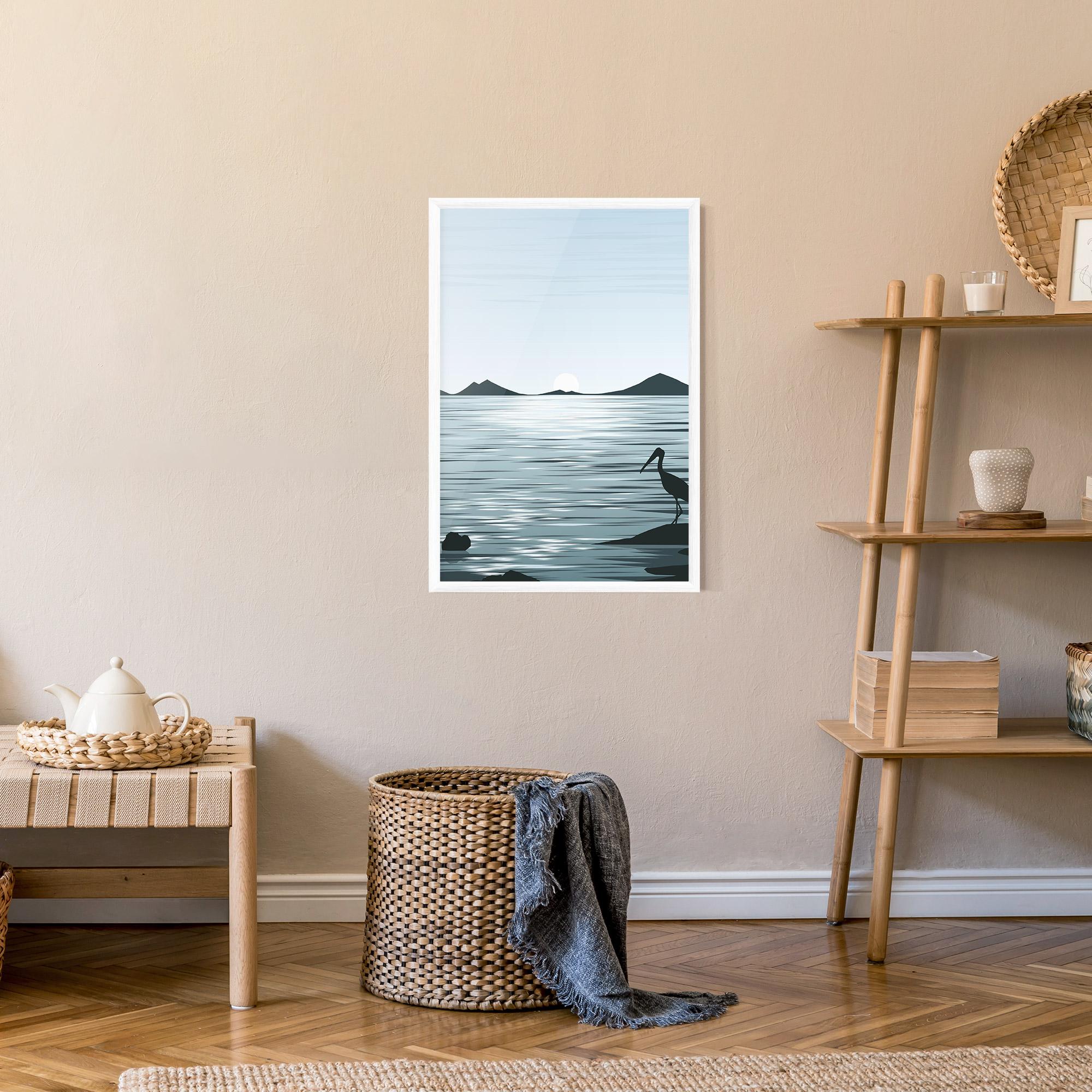 Poster Înrămat Sparkling_lake_view mockup 9