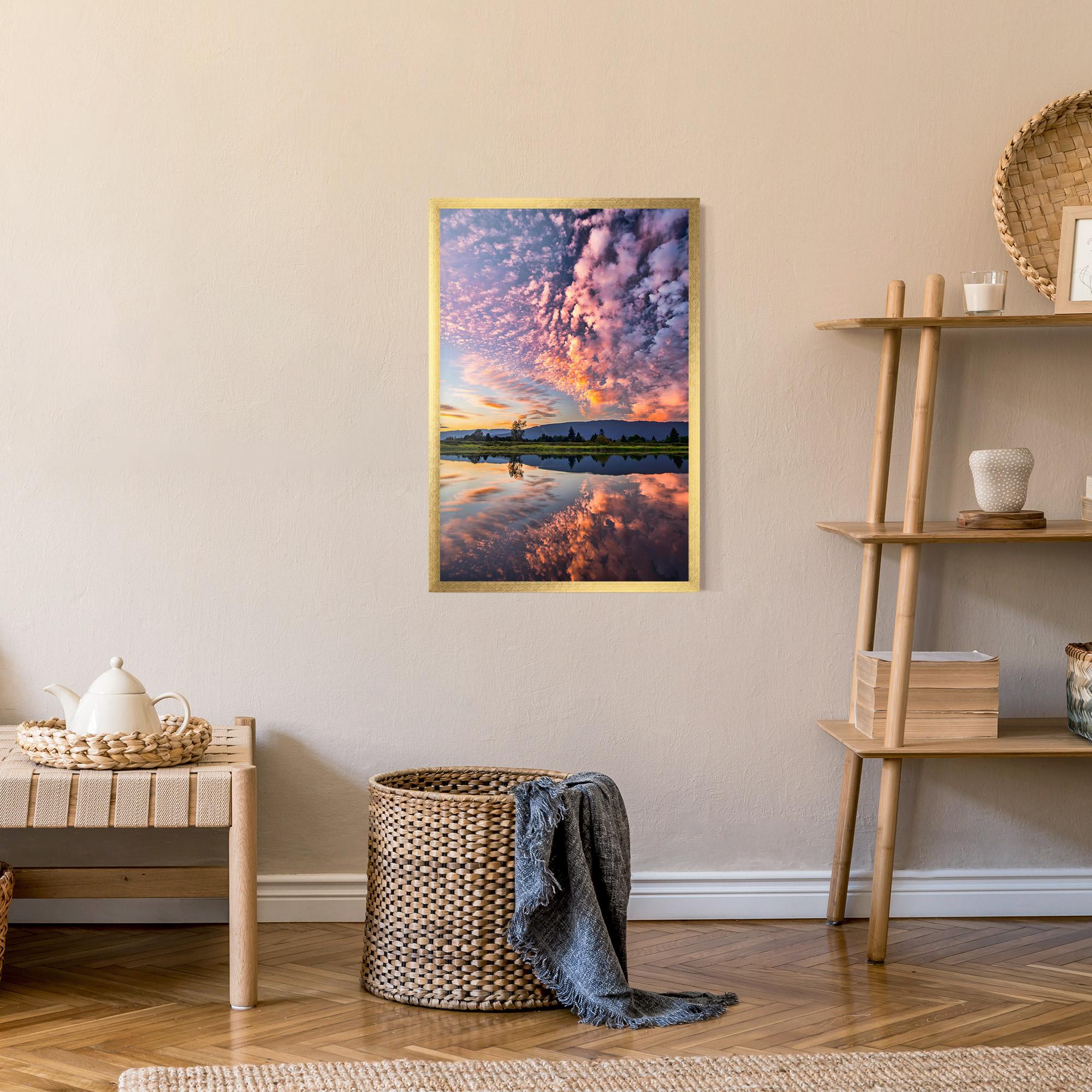 Poster Înrămat Beautiful Sky mockup 9