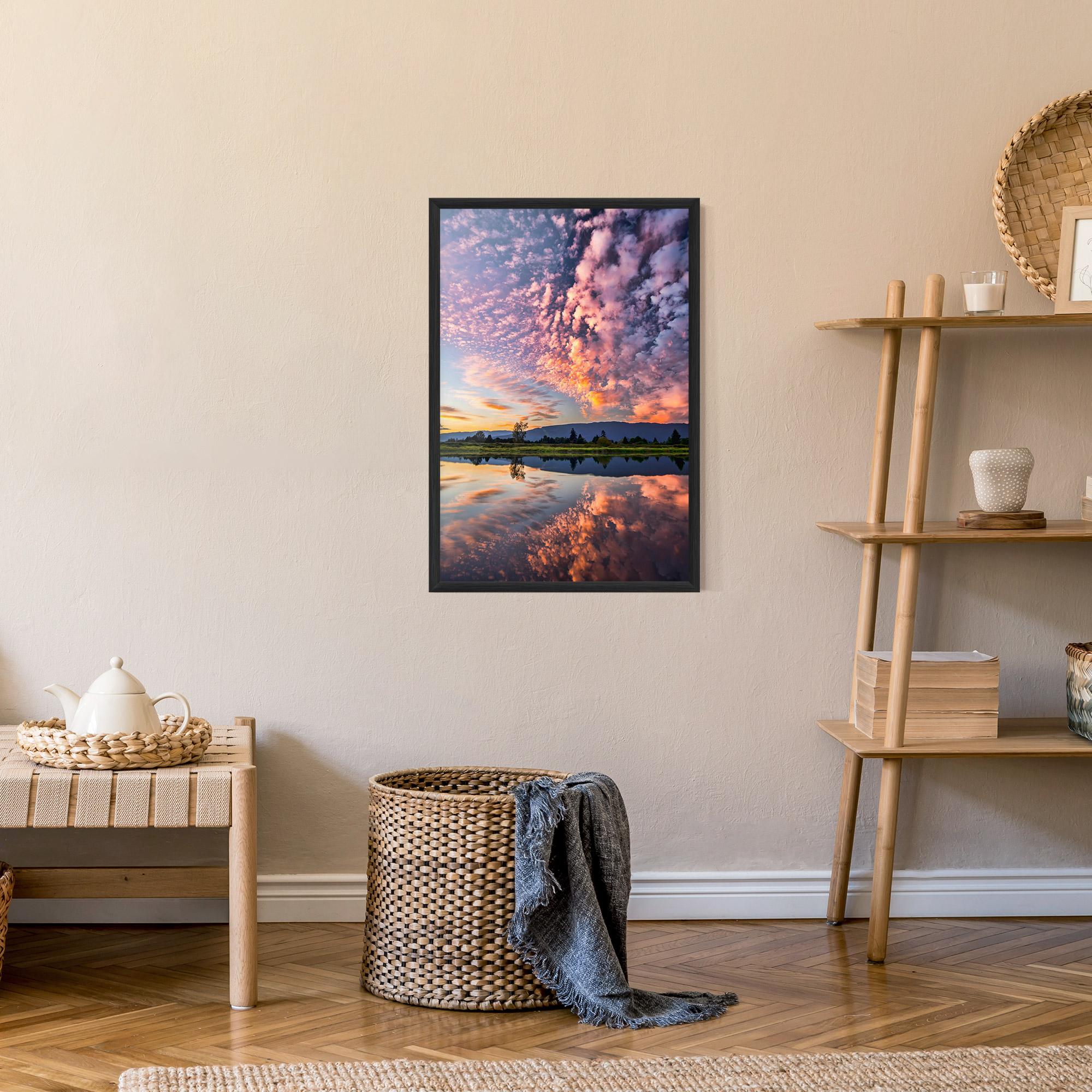 Poster Înrămat Beautiful Sky mockup 9