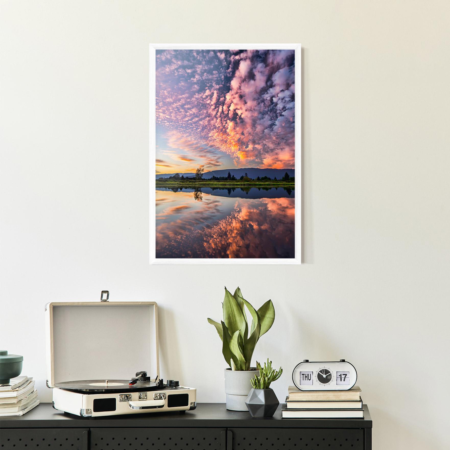 Poster Înrămat Beautiful Sky mockup 2