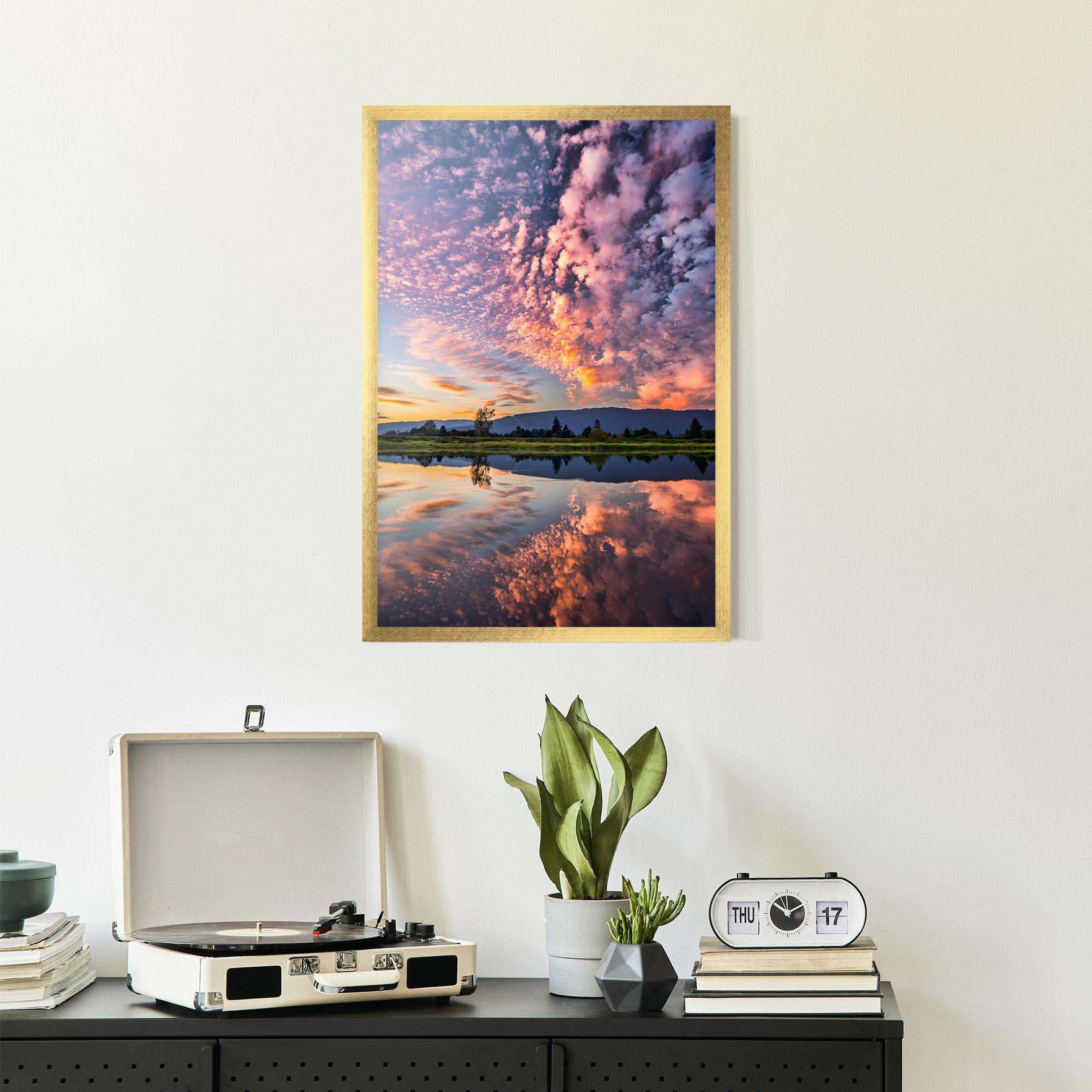 Poster Înrămat Beautiful Sky mockup 2