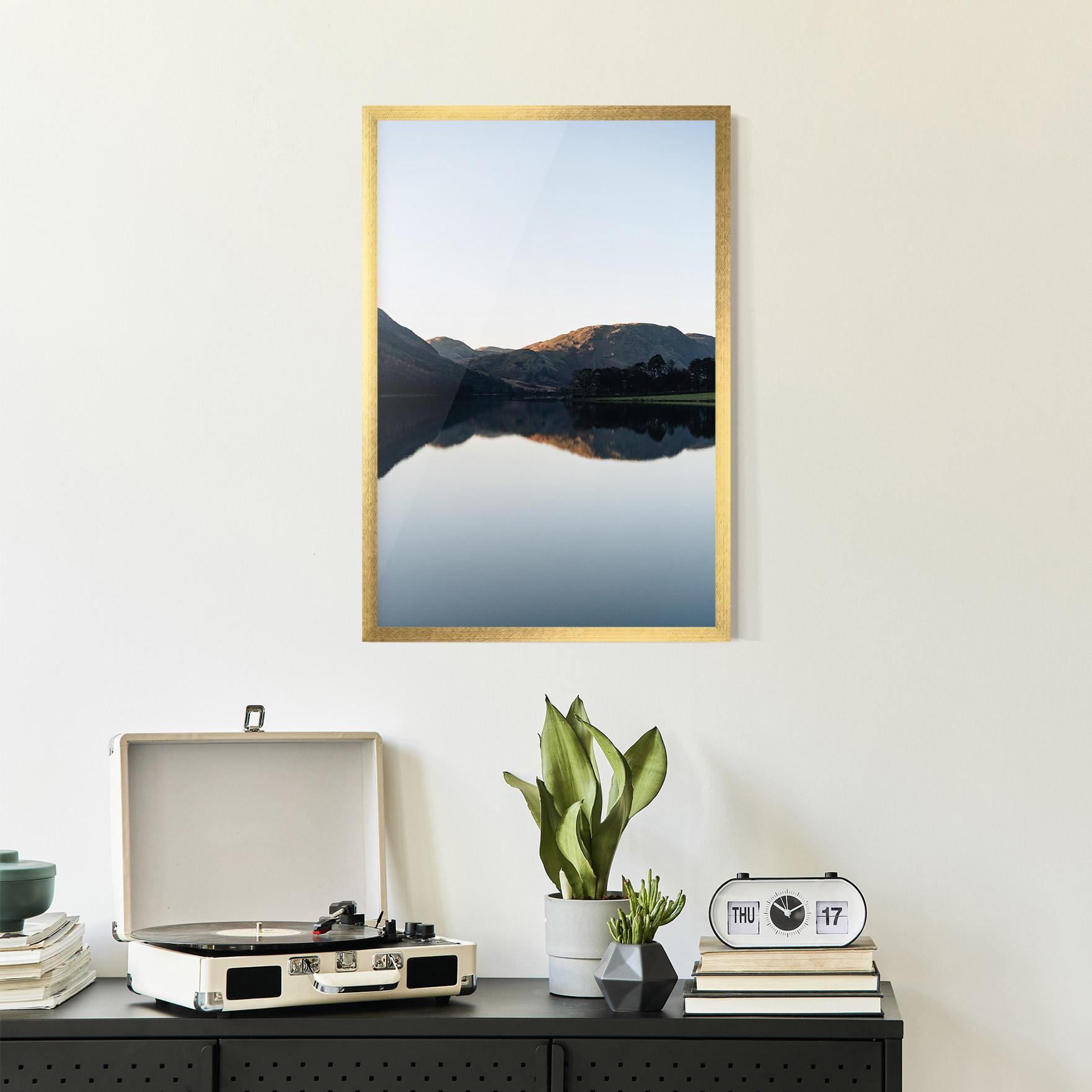 Poster Înrămat Nice Lake mockup 2