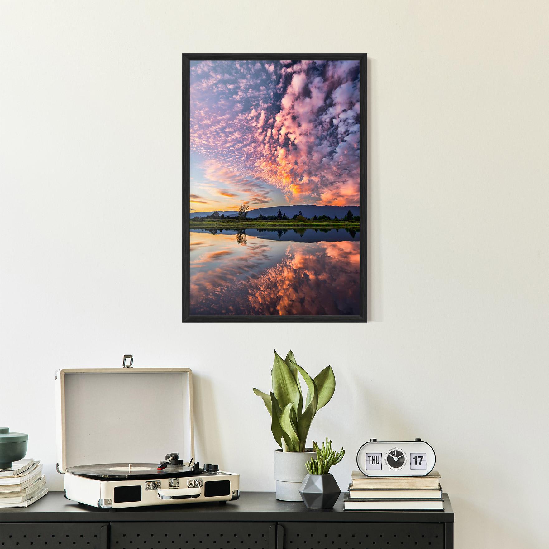 Poster Înrămat Beautiful Sky mockup 2
