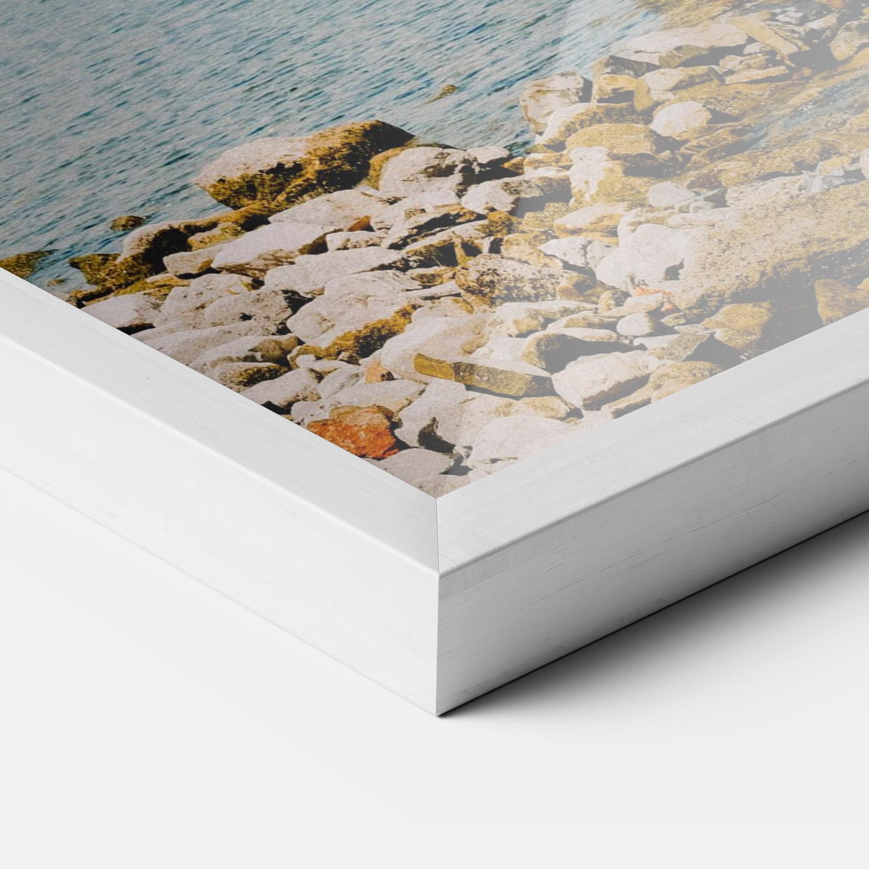 Poster Înrămat Boat On The Lake mockup 3