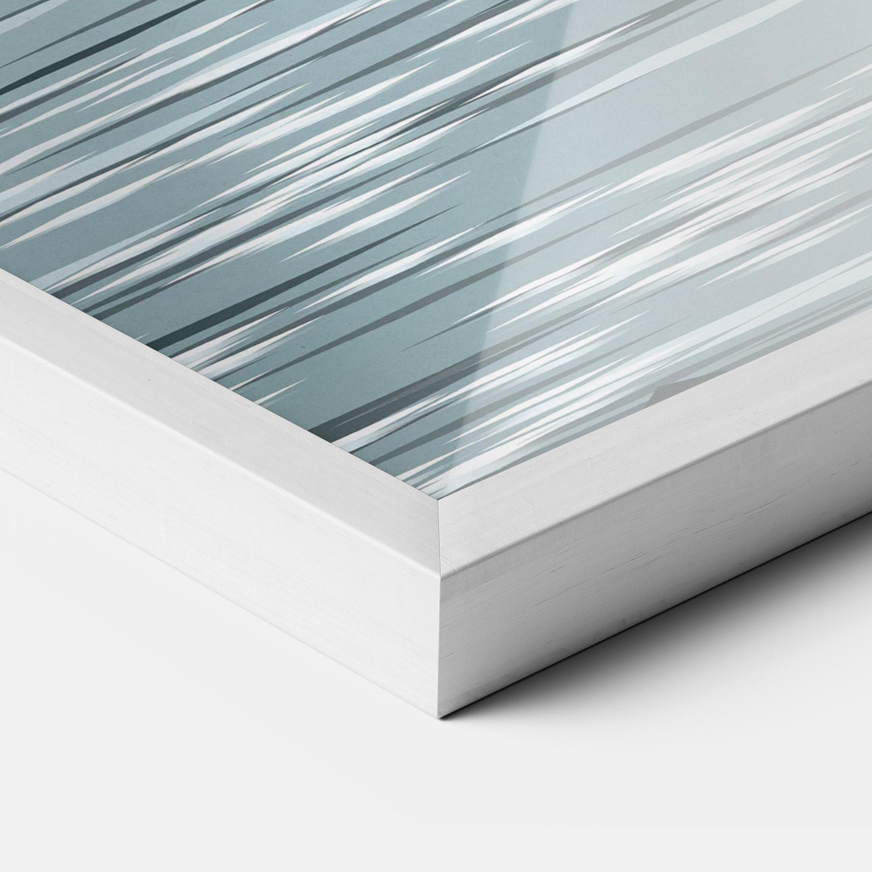 Poster Înrămat Sparkling Lake mockup 3