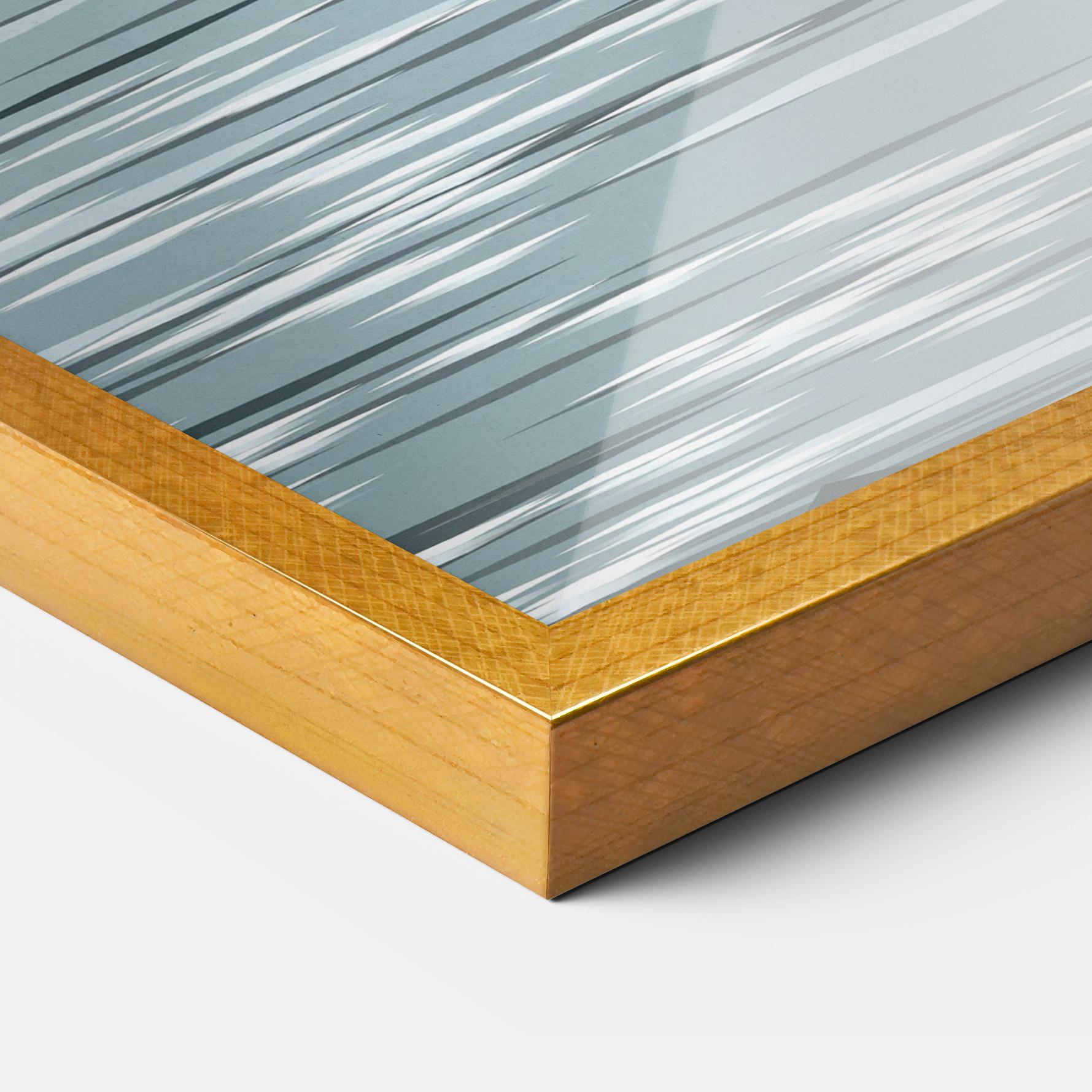 Poster Înrămat Sparkling Lake mockup 3