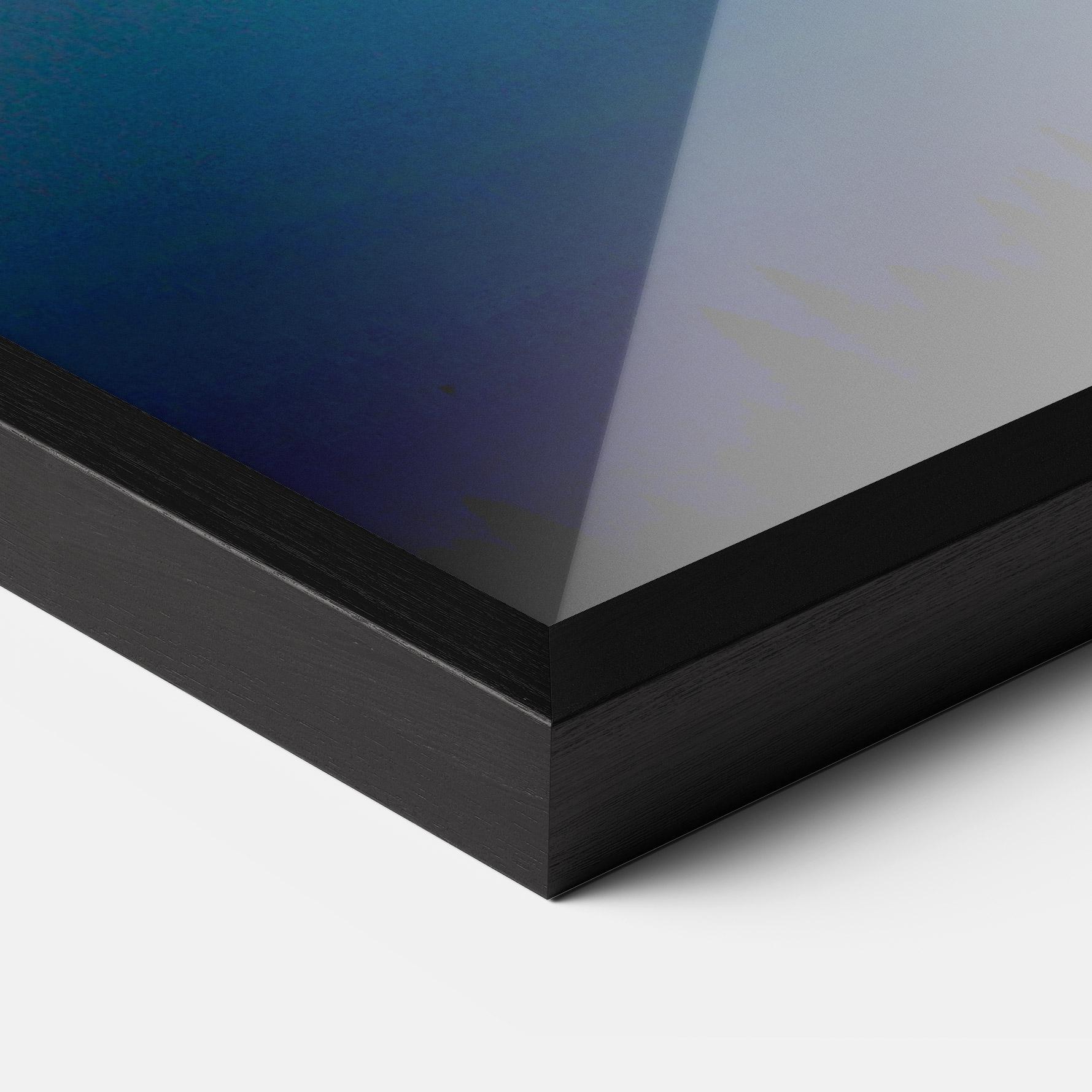 Poster Înrămat Blue Sky Lake mockup 3