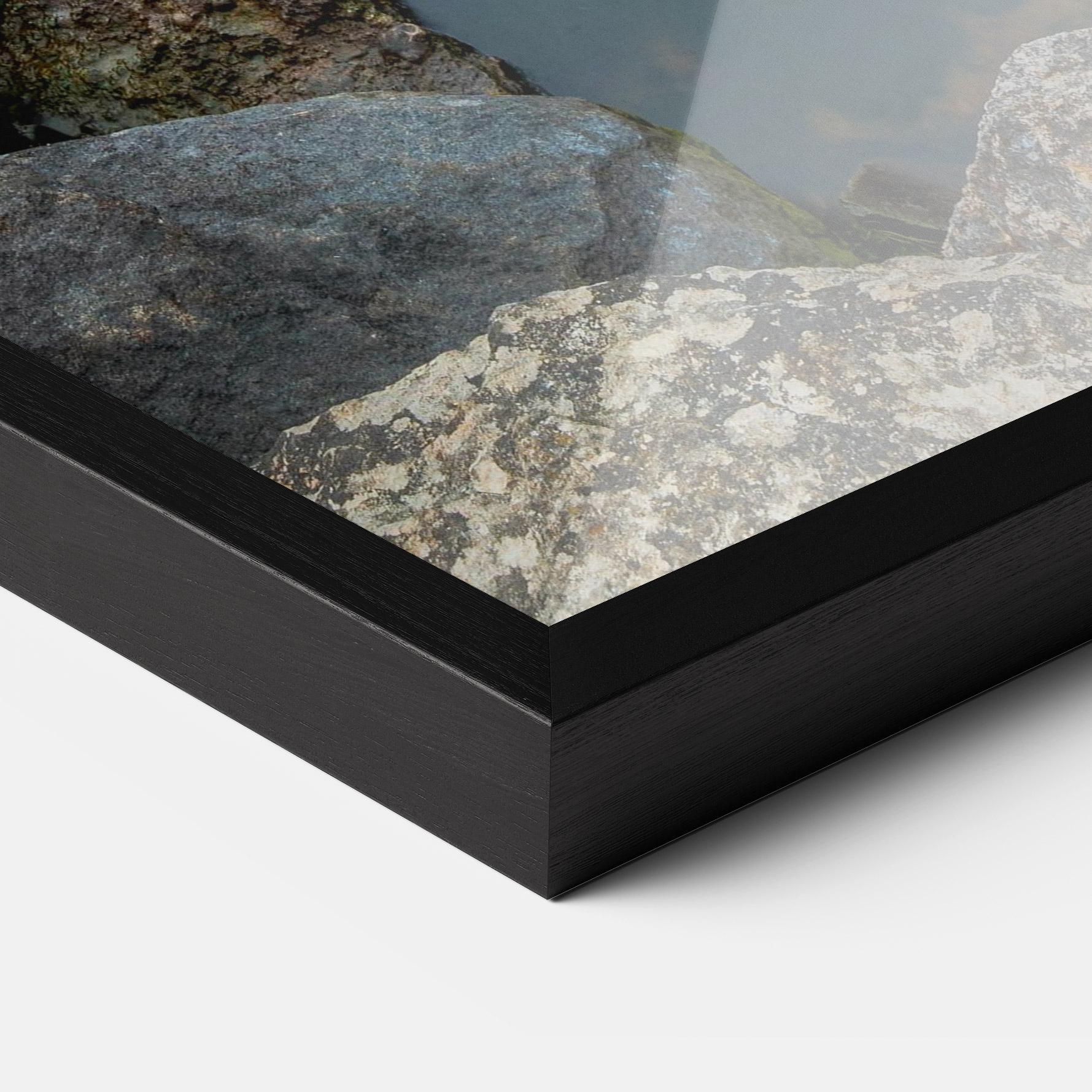 Poster Înrămat Lake Sunset mockup 3