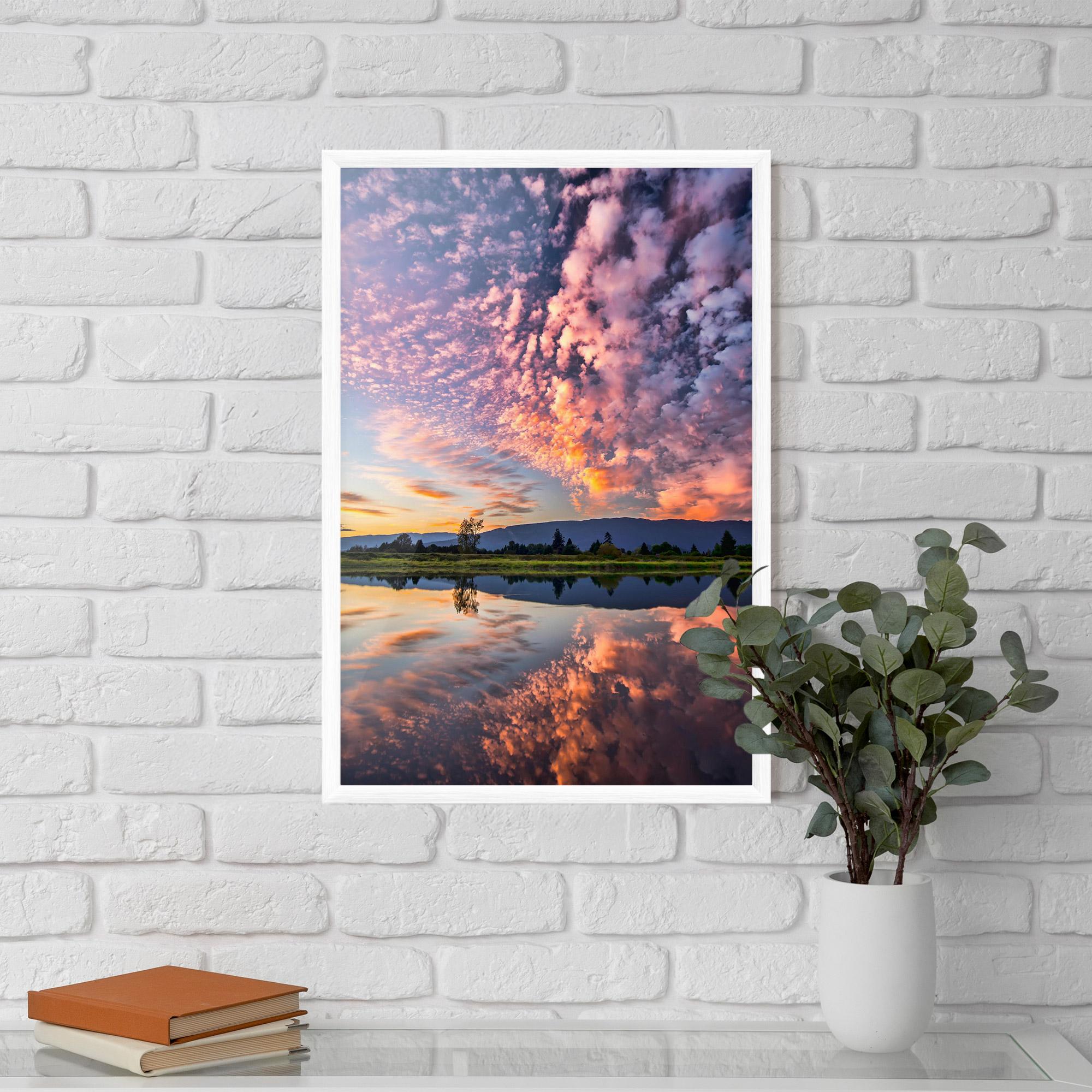 Poster Înrămat Beautiful Sky mockup 5