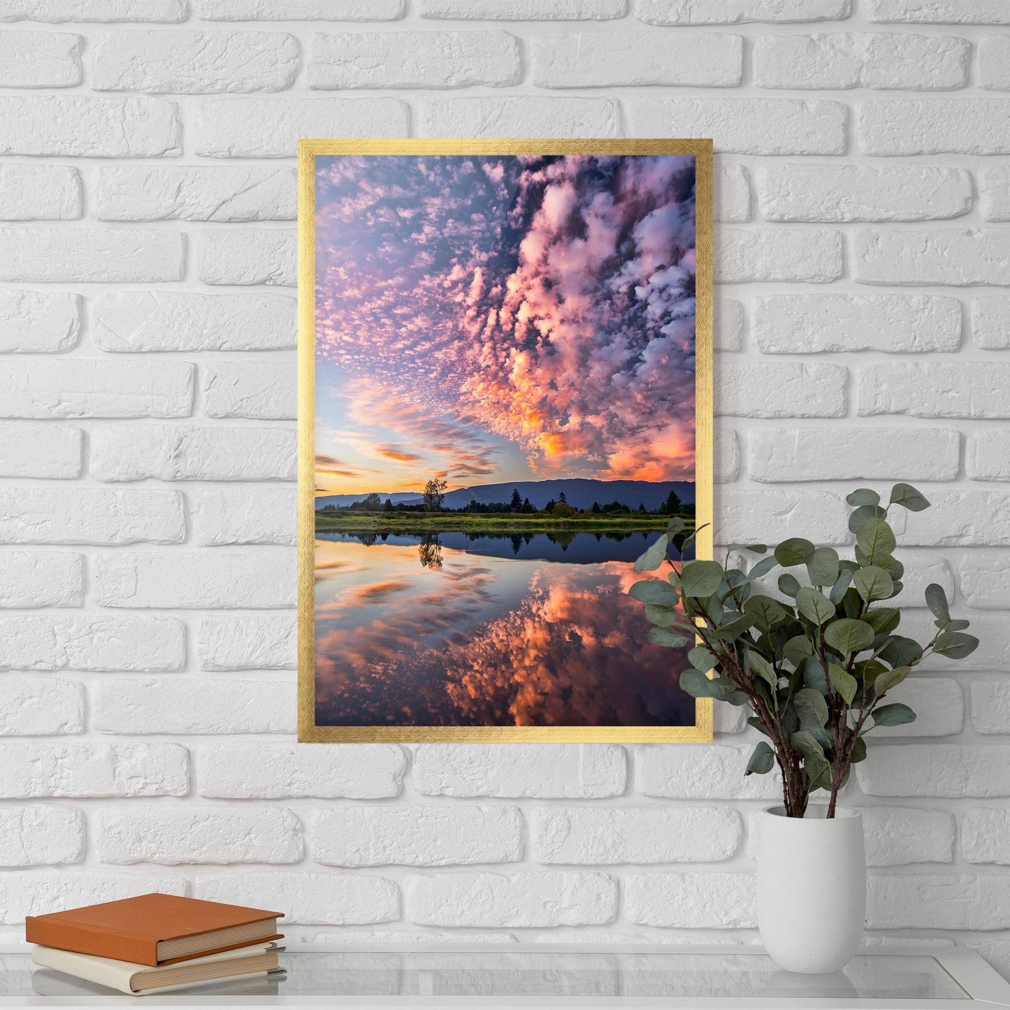 Poster Înrămat Beautiful Sky mockup 5