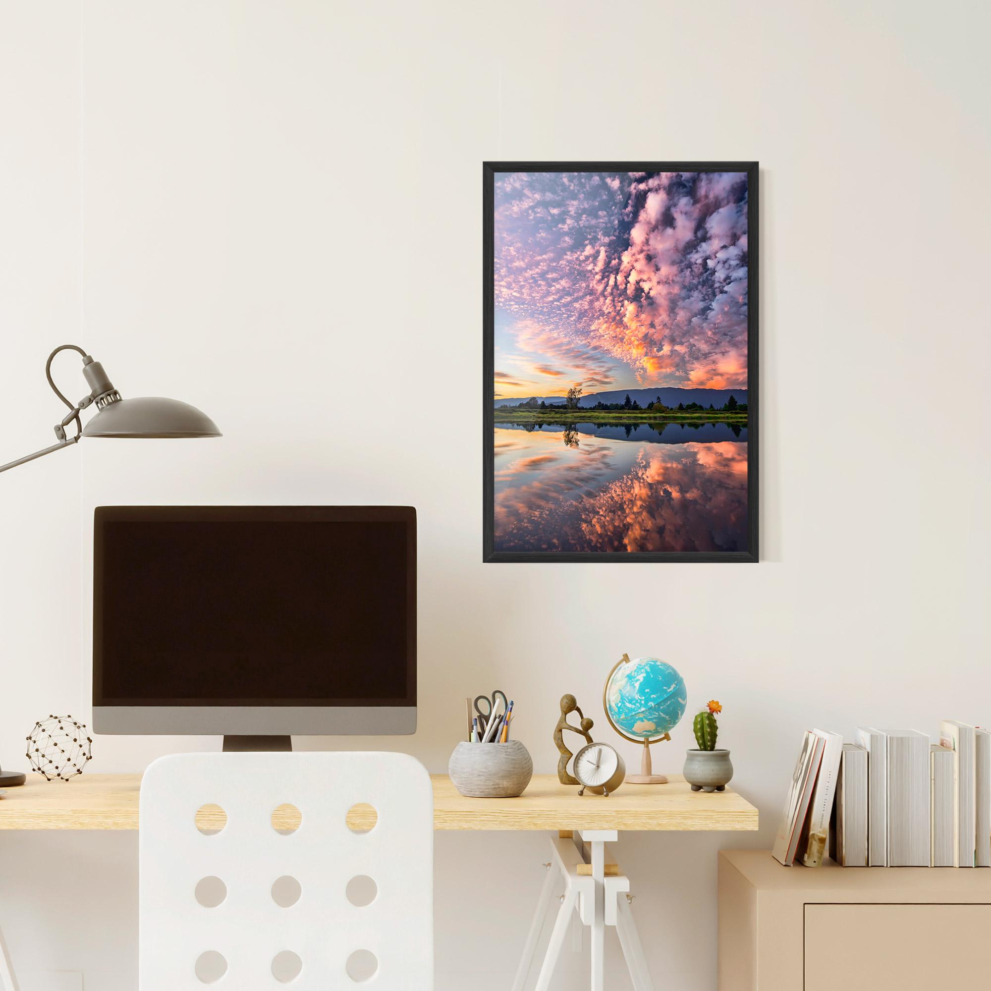 Poster Înrămat Beautiful Sky mockup 6